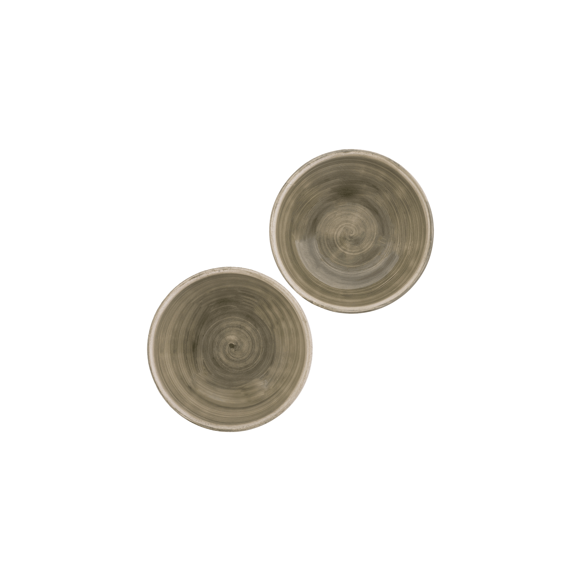 Mano Schaal 11 cm groen - set 2 pcs