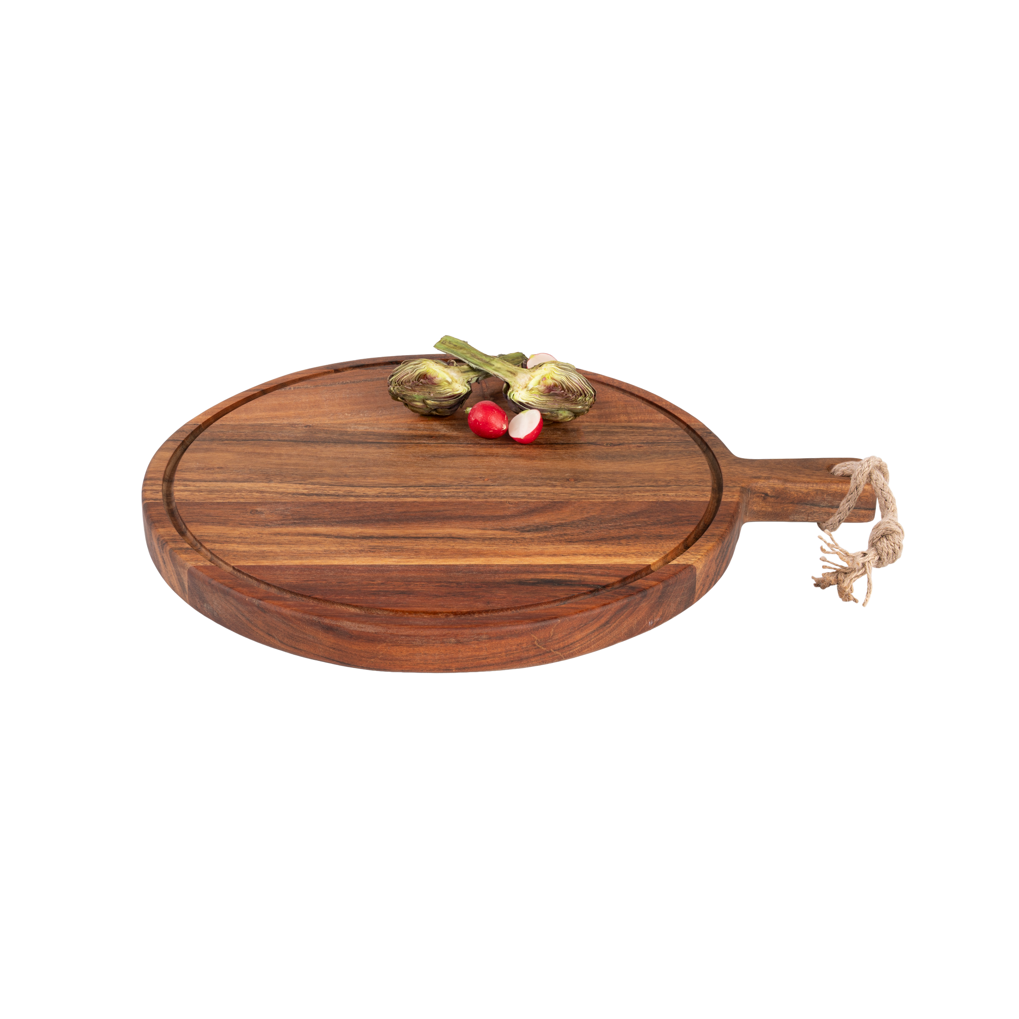 Pure Acacia Wood Serveerplank 44x3.5 cm