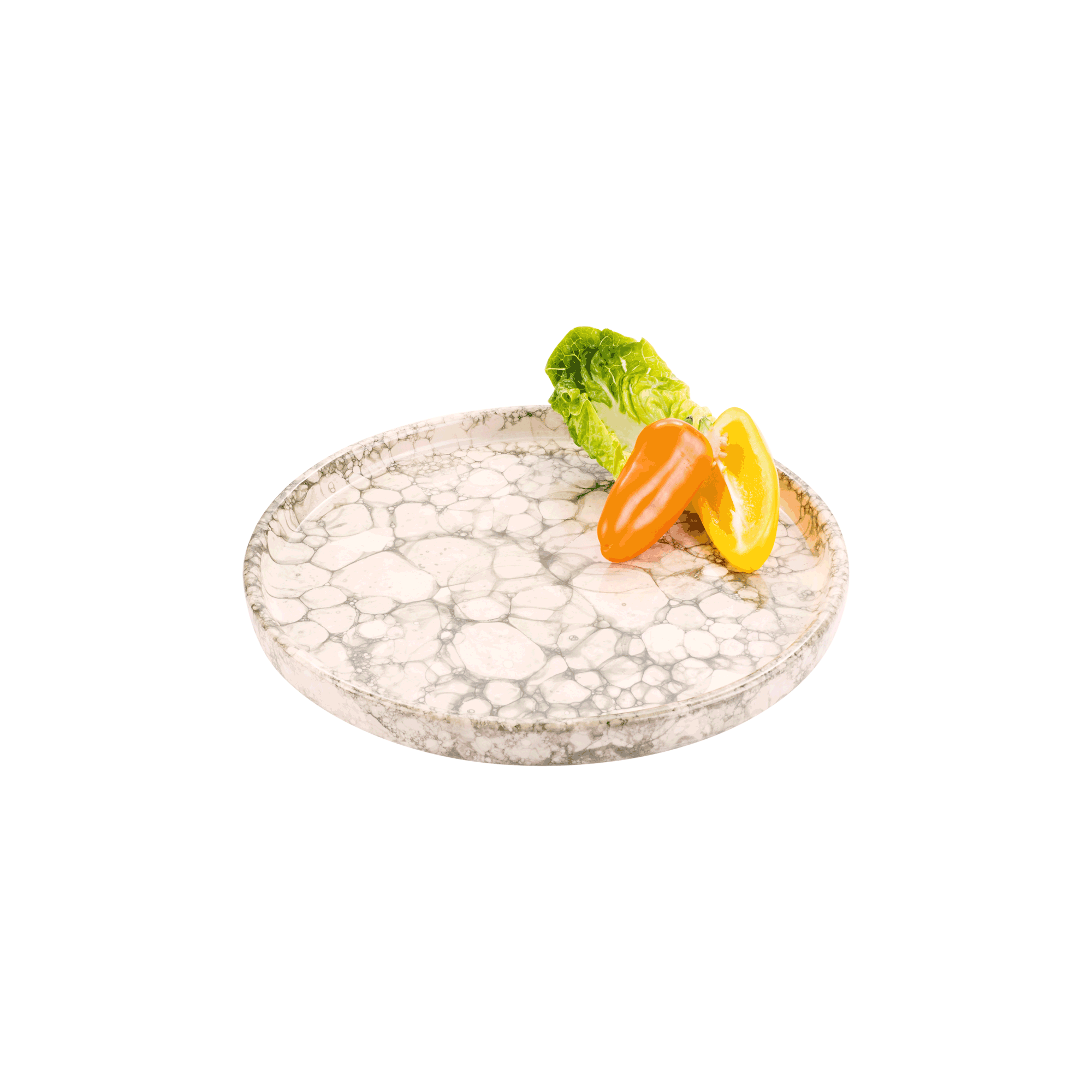 Espuma Bord 23 cm groen