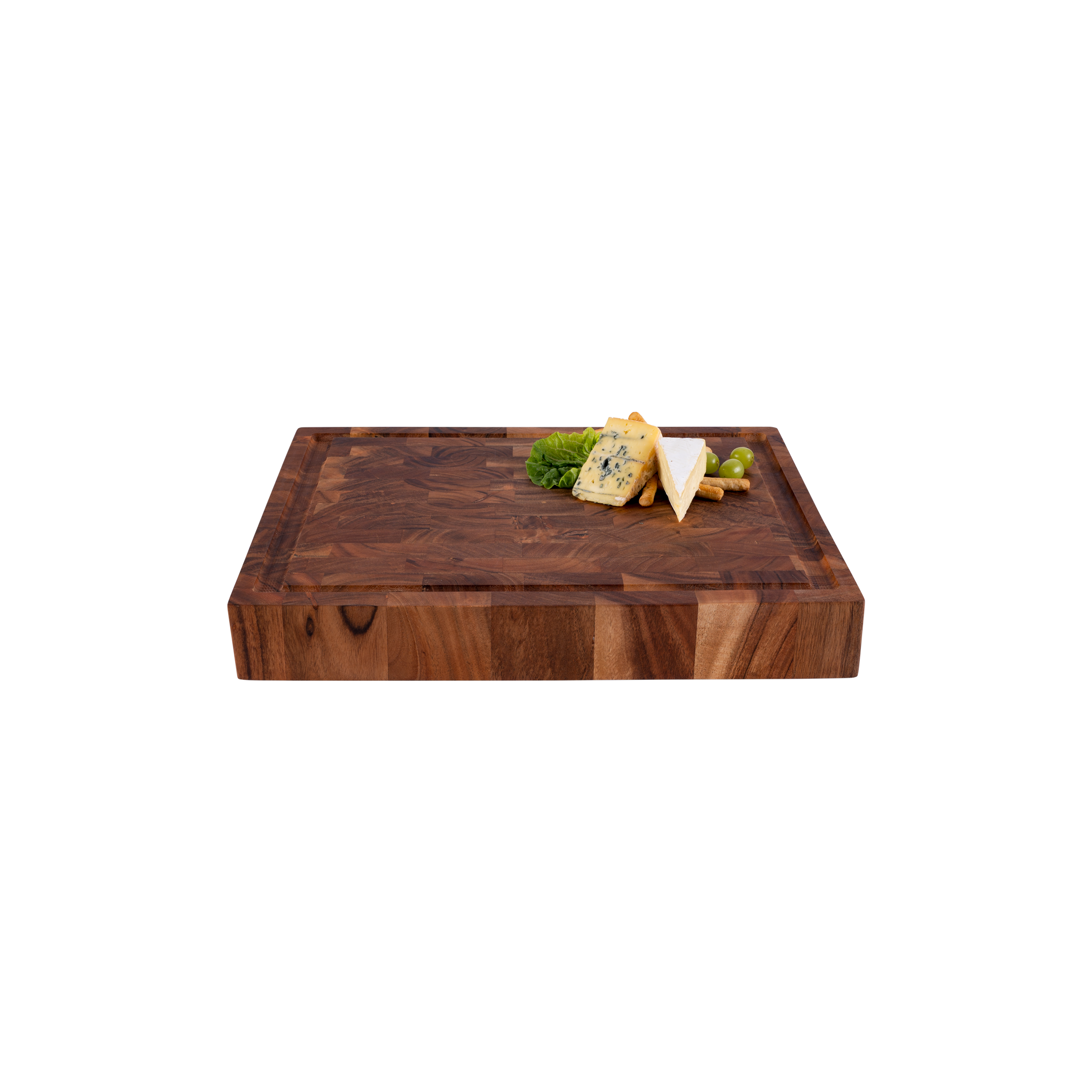 Pure Acacia Wood Hakblok 44x34x6cm