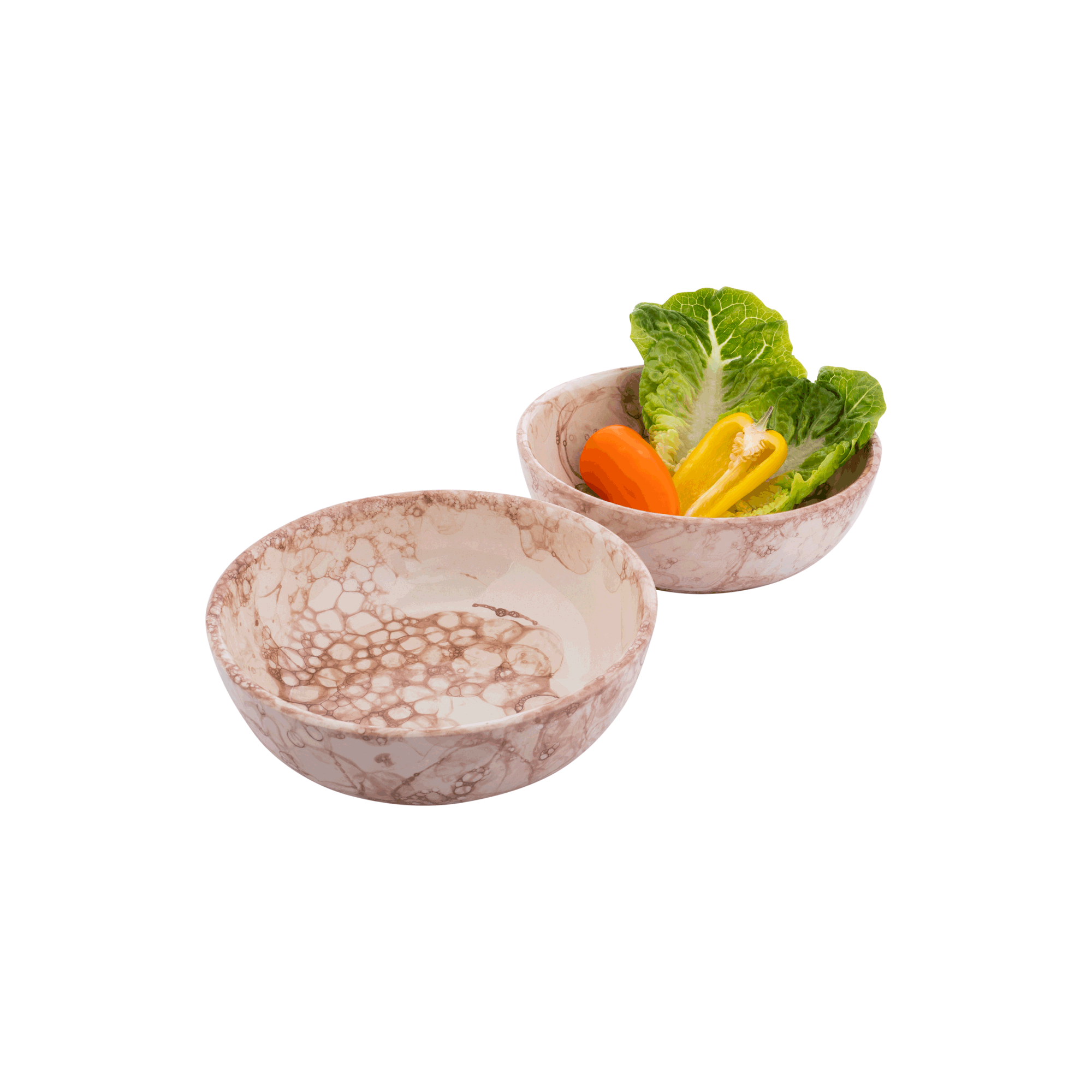 Espuma Schaal 15 cm terra - set 2 pcs