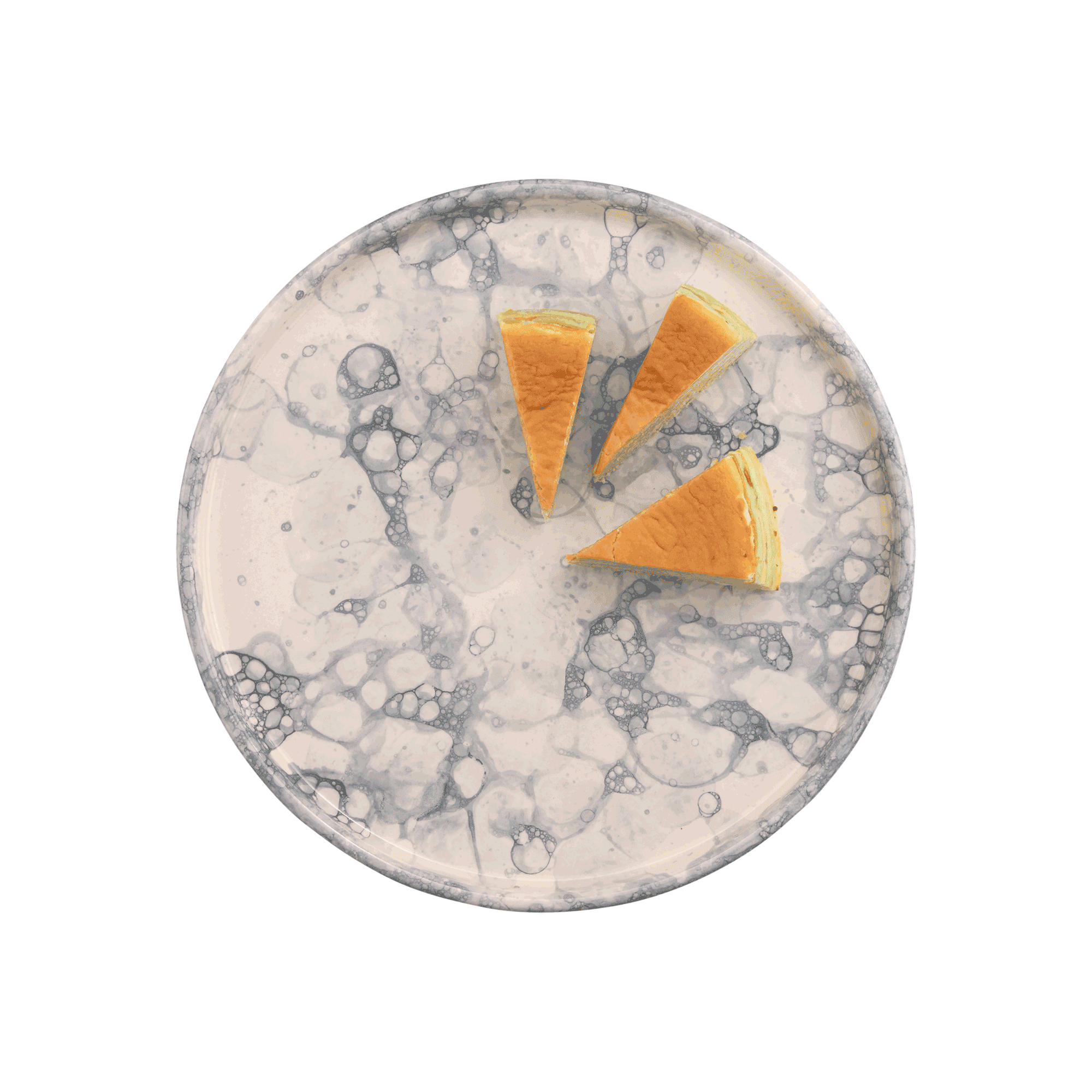 Espuma Bord 28 cm grijs