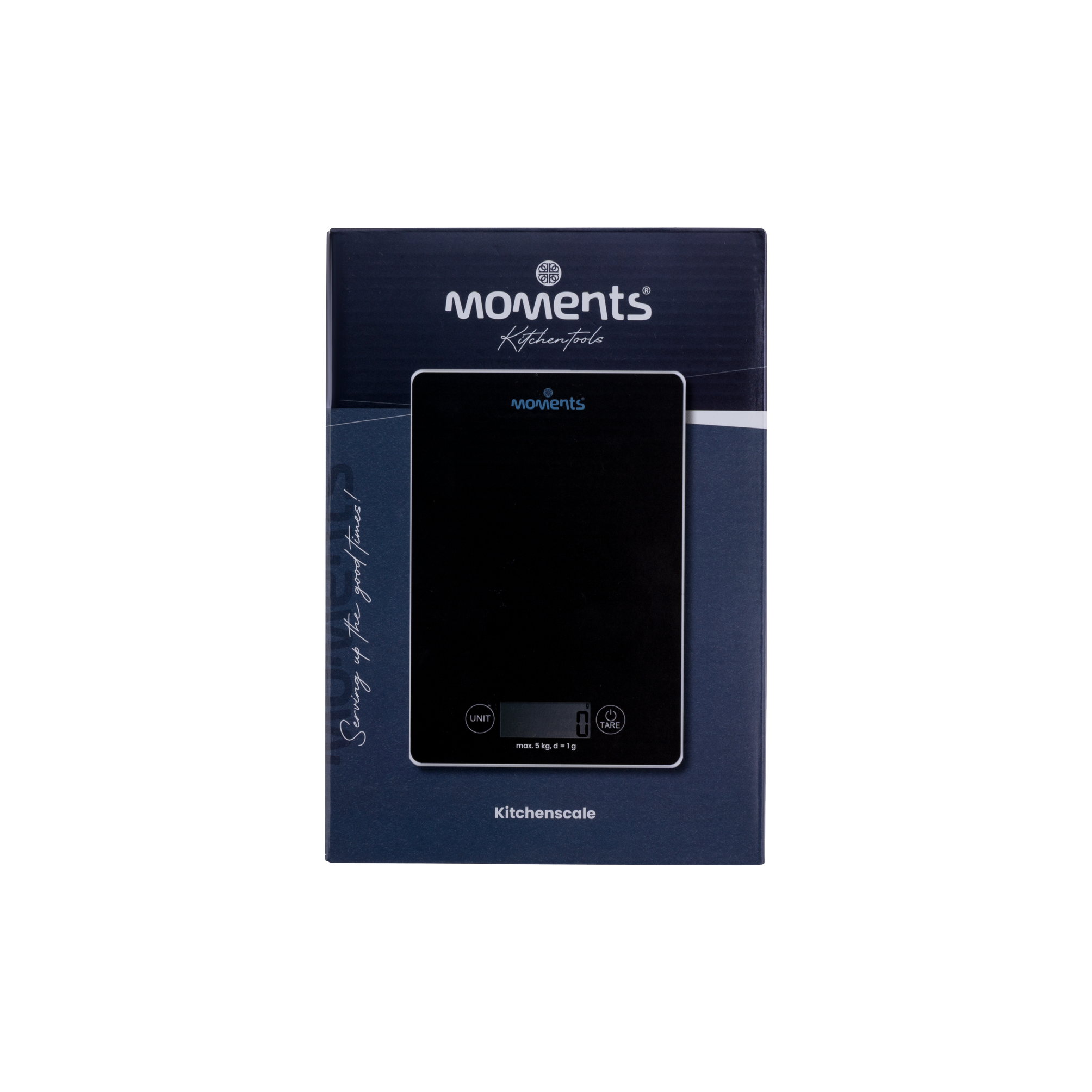 Moments Keukenweegschaal Zwart