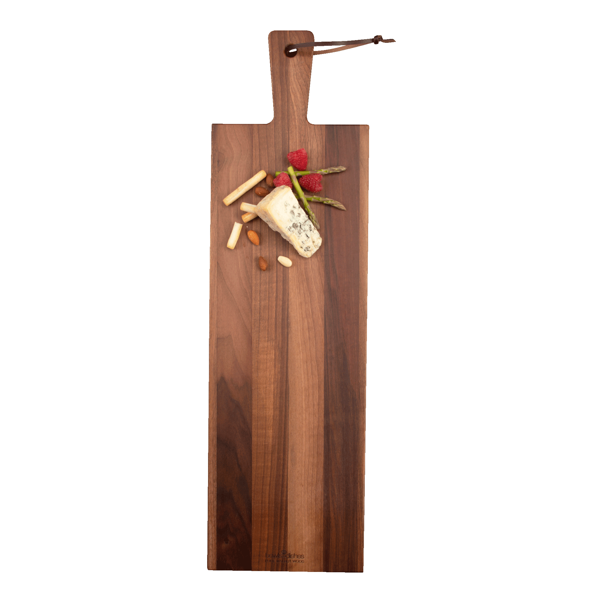 Pure Walnut Wood Serveerplank 69 x 20 x 2 cm