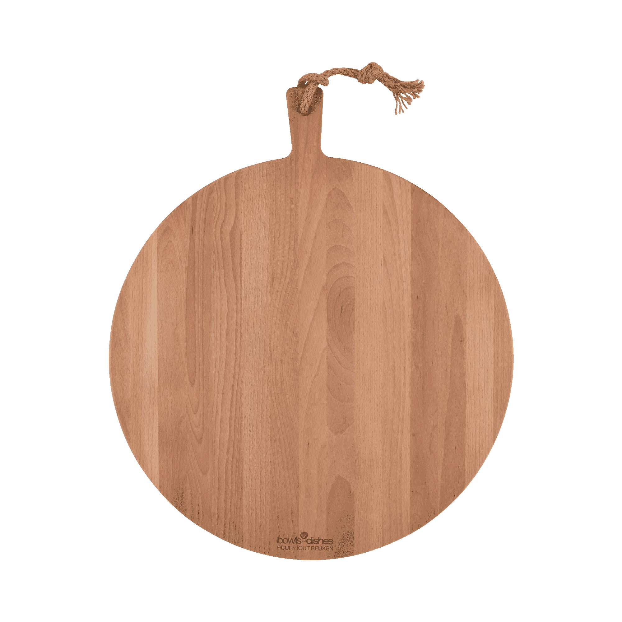 Puur Hout | Beuken Serveerplank rond Ø 50 x 2 cm