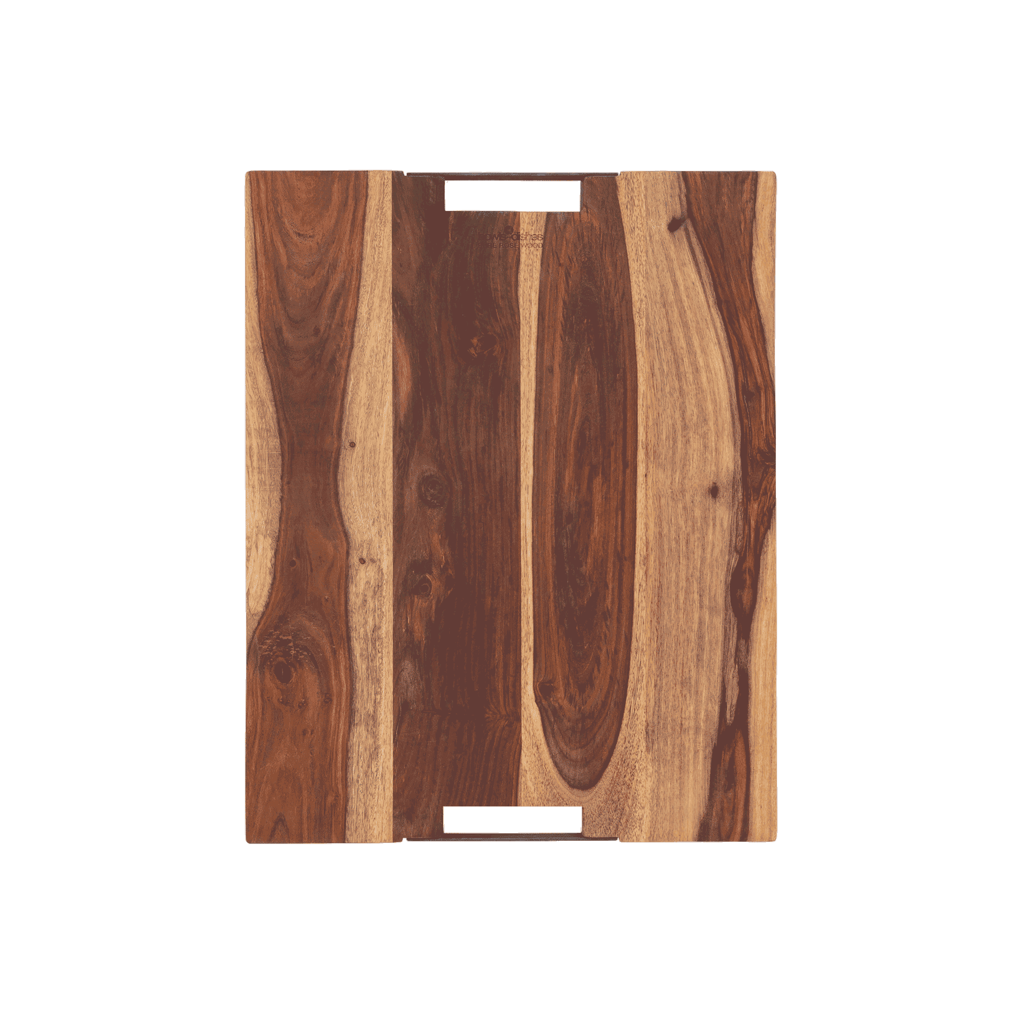 Pure Rose Wood Serveerplank 2 metalen handvatten 50 x 40 cm Pure Rose Wood Serveerplank 2 metalen handvatten 50 x 40 cm