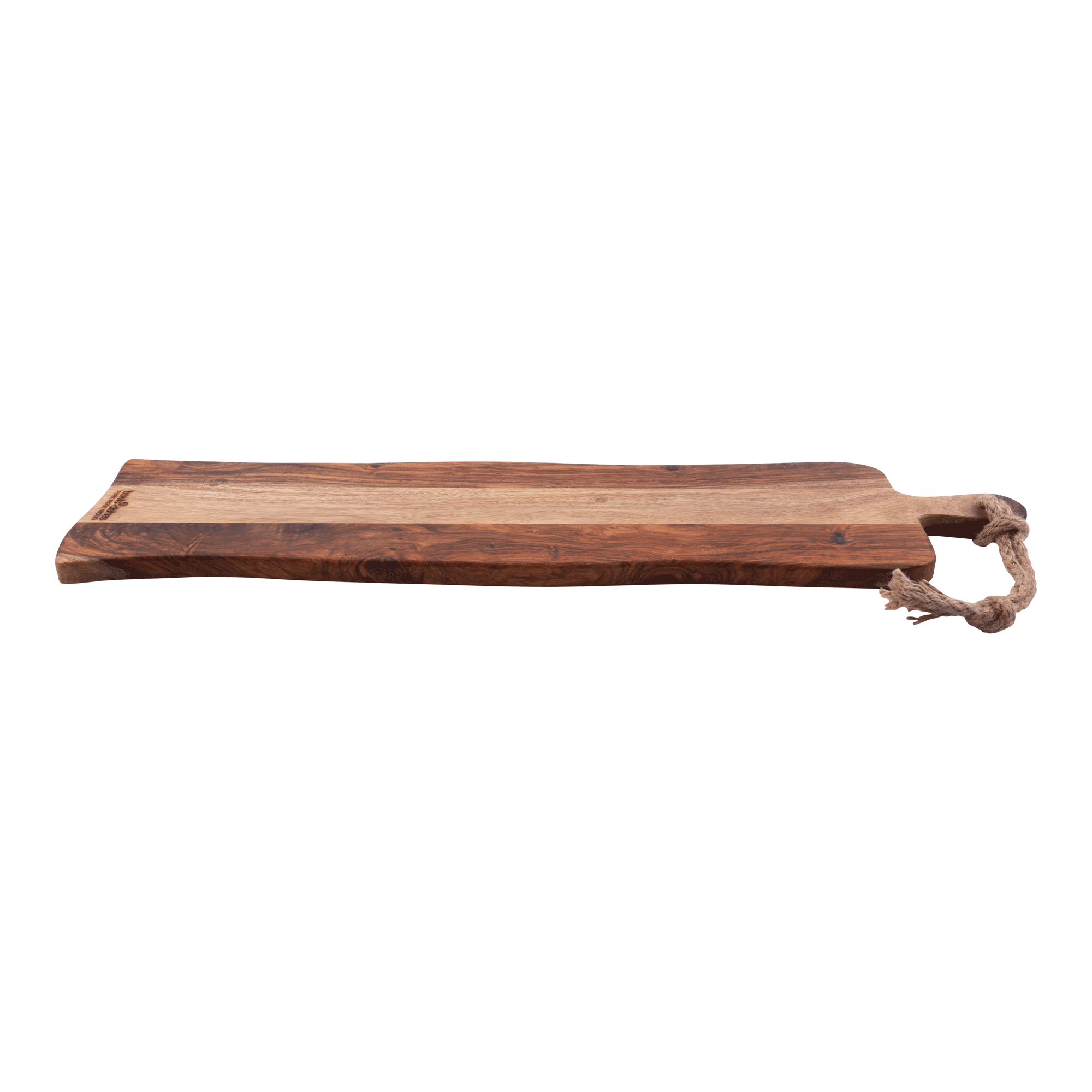 Pure Rose Wood Serveerplank rustiek met handvat 69 cm