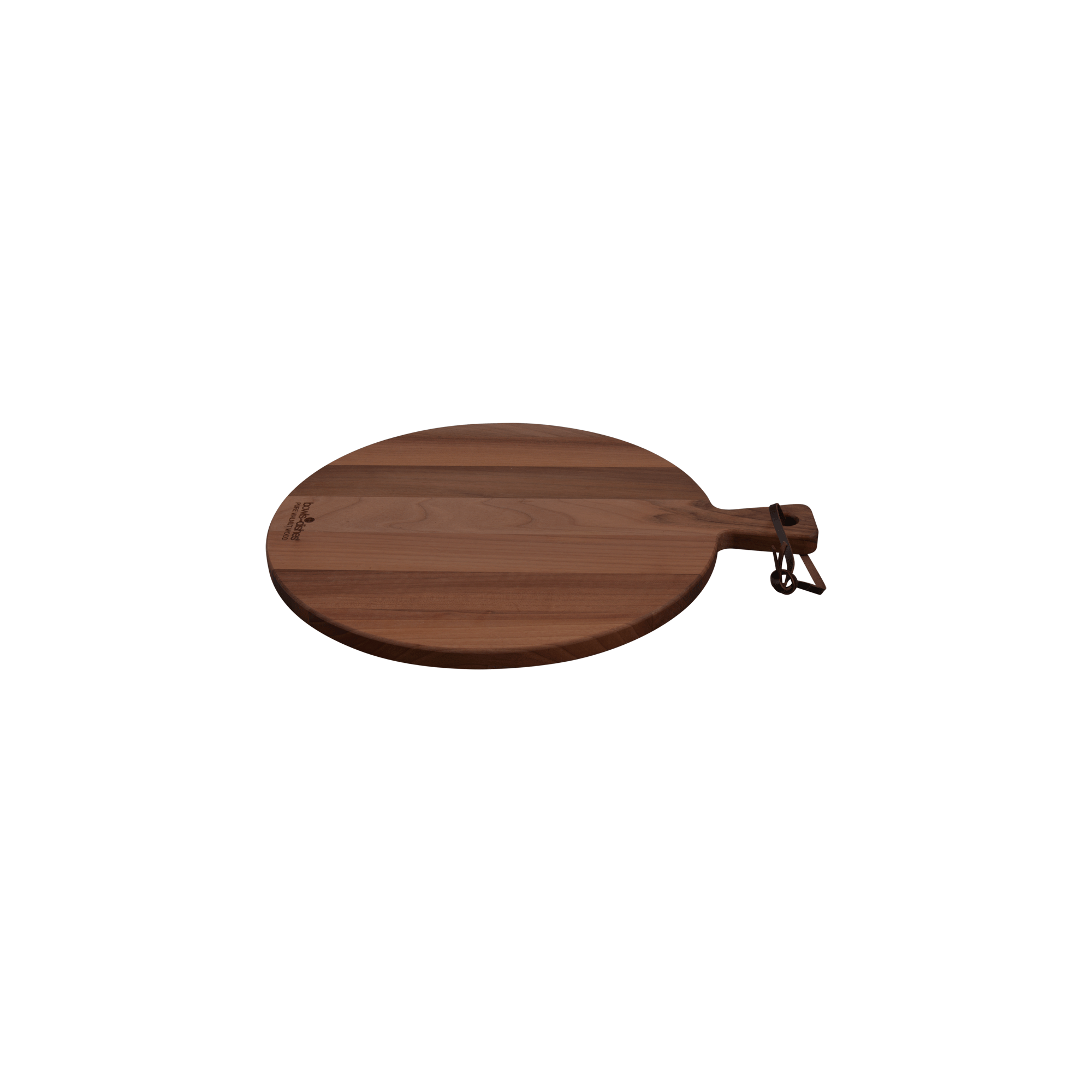 Pure Walnut Wood Serveerplank rond Ø 30 x 1,8 cm