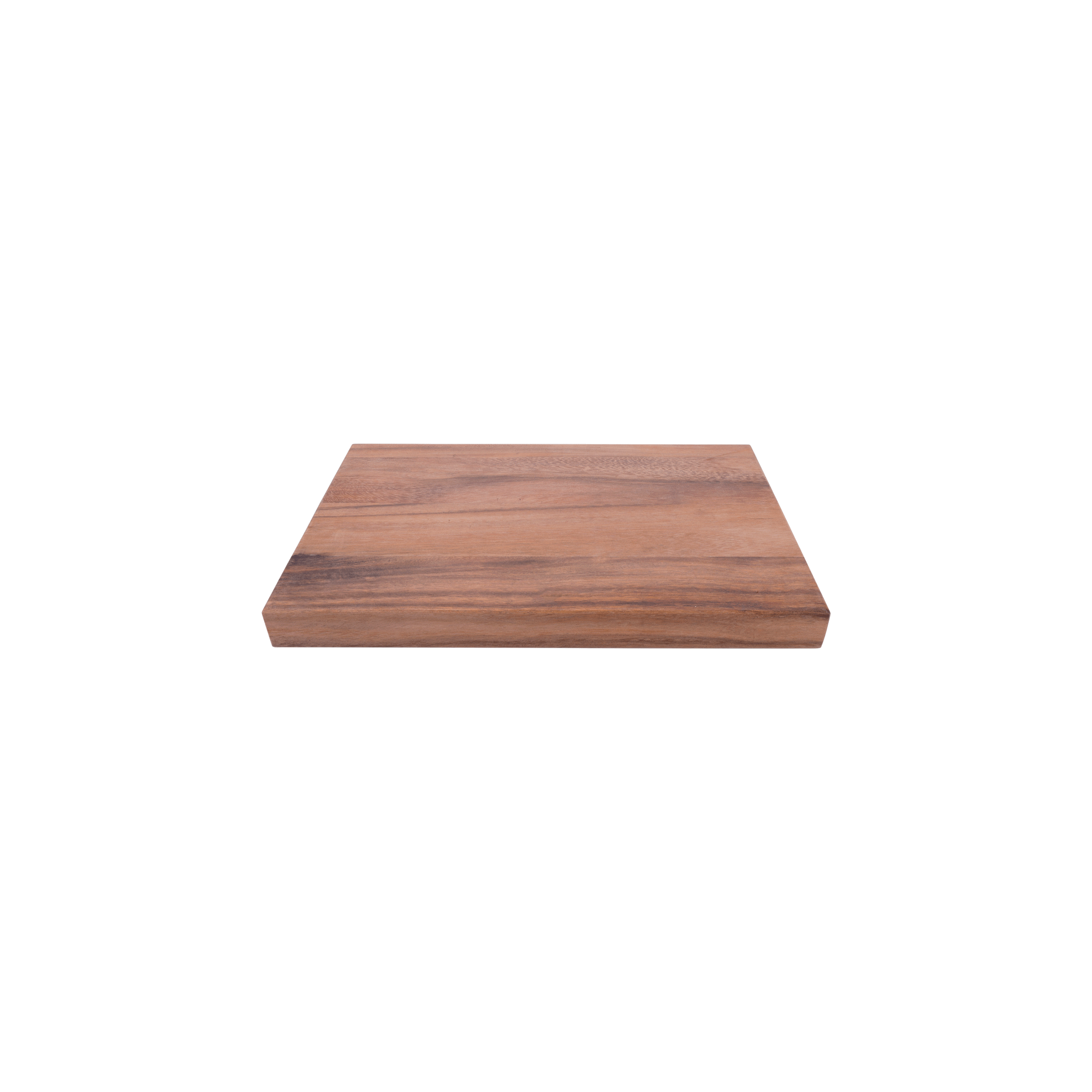 Pure Teak Wood Rechthoekige plank met handgrepen 40x30x3cm