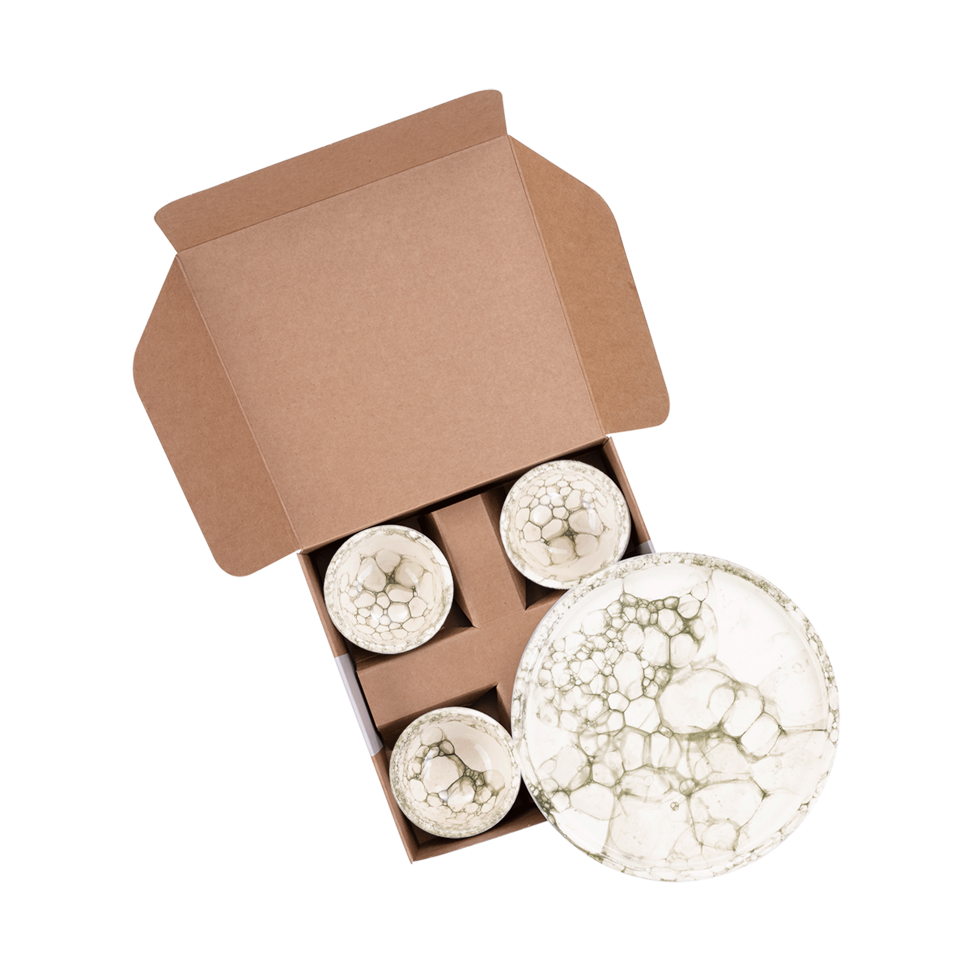 Espuma Borrel geschenkset groen