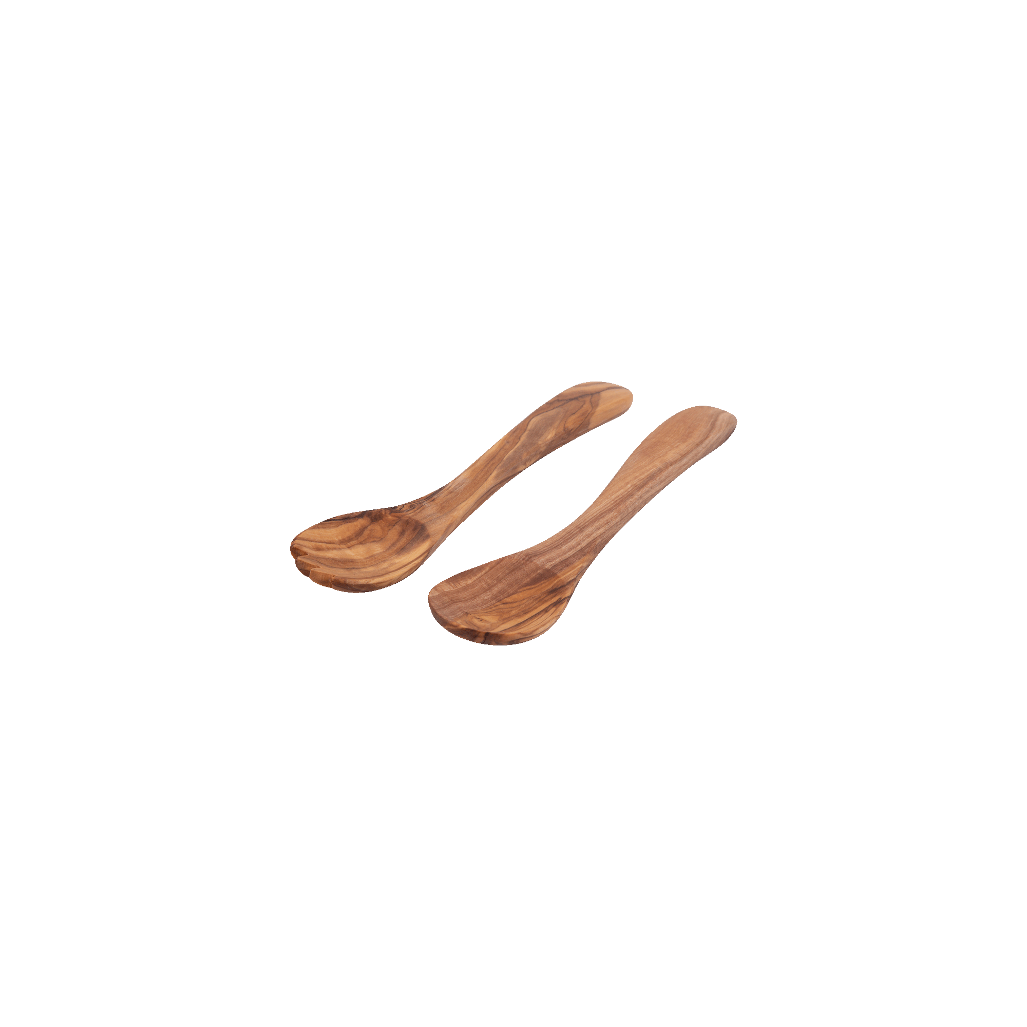 Olijfhouten Slacouvert 4-tand (20 cm)