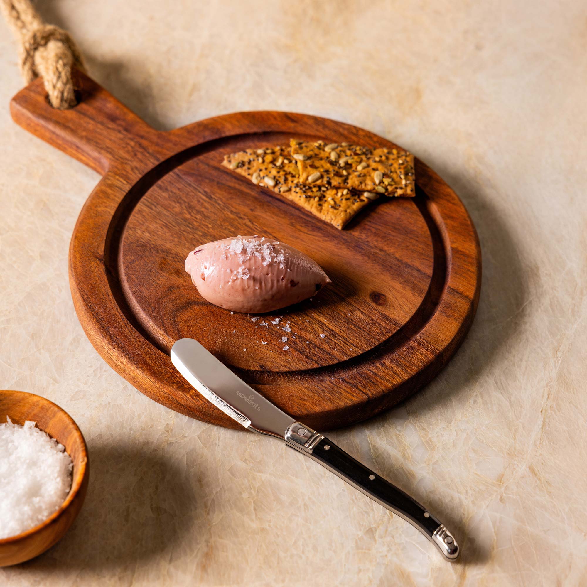 Moments Botermes set van 4 Zwart