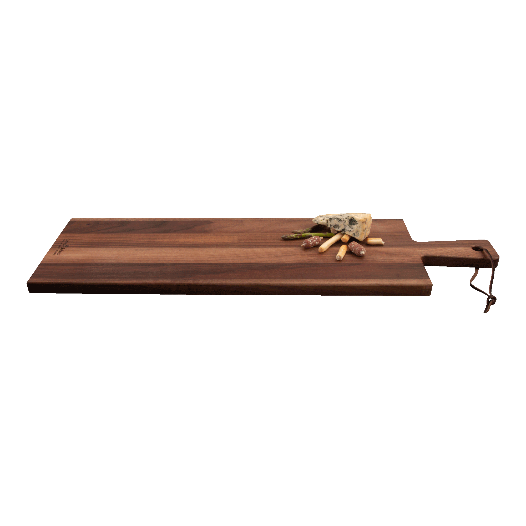 Pure Walnut Wood Serveerplank 69 x 20 x 2 cm