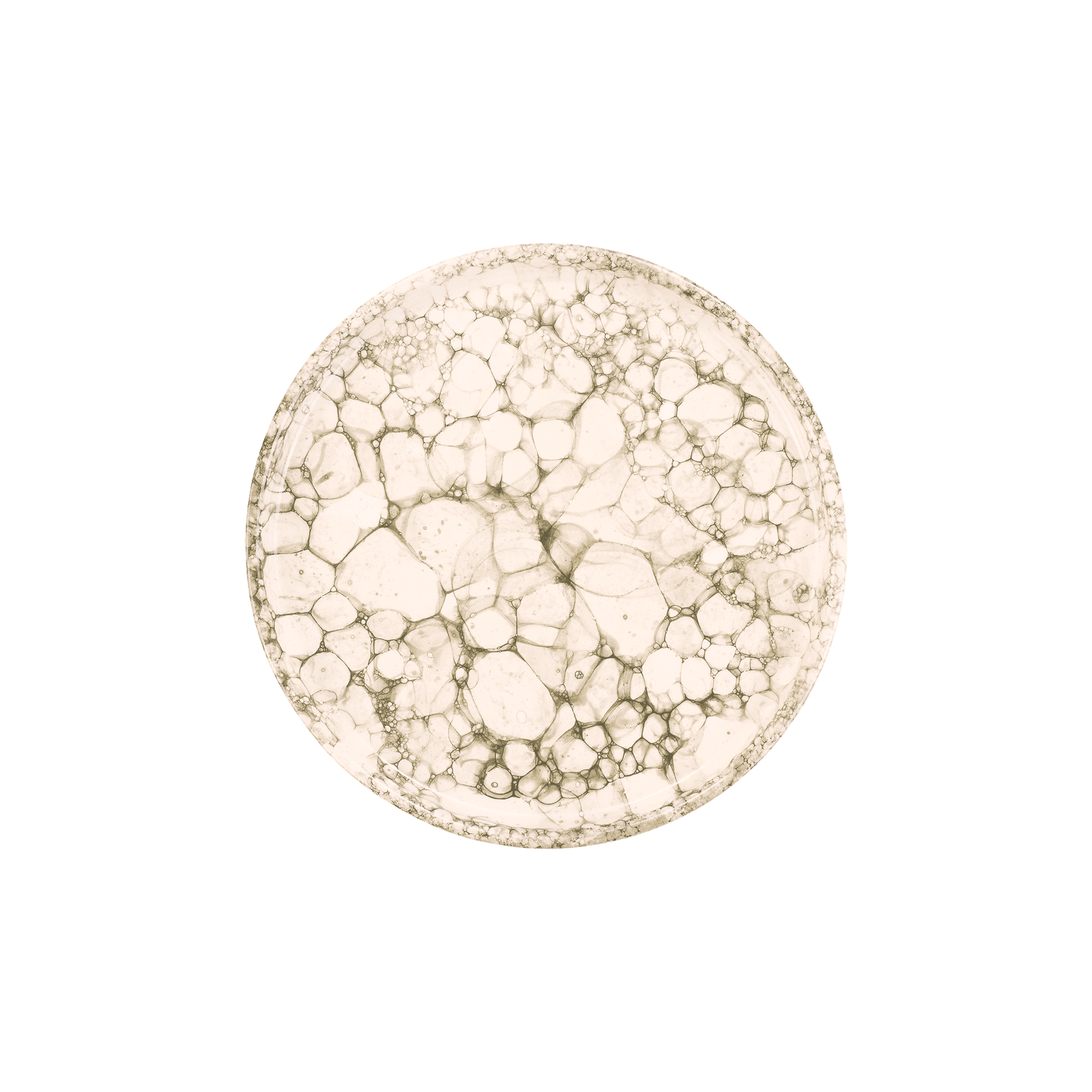 Espuma Bord 23 cm groen