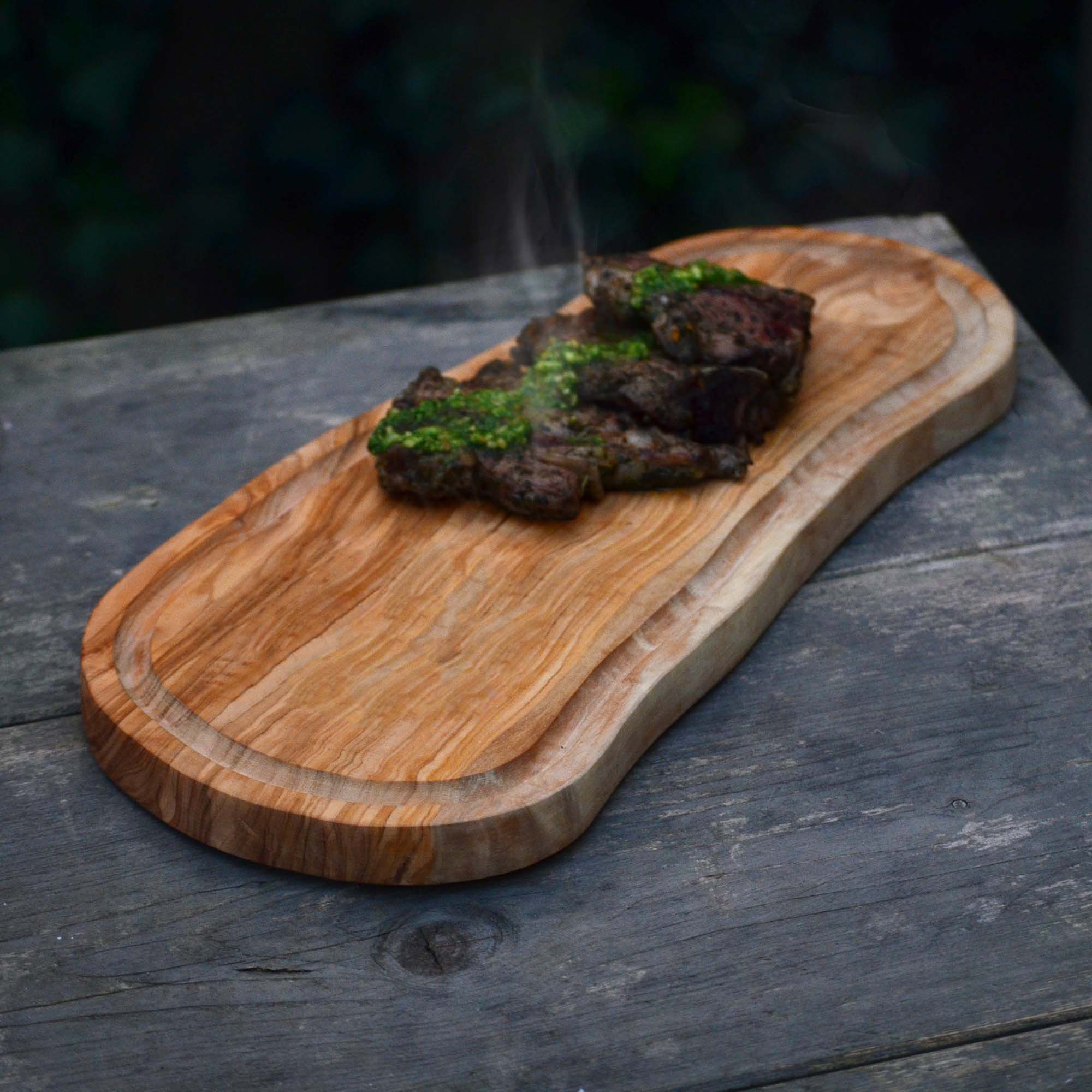Olijfhouten Steakplank 50 t/m 55 cm