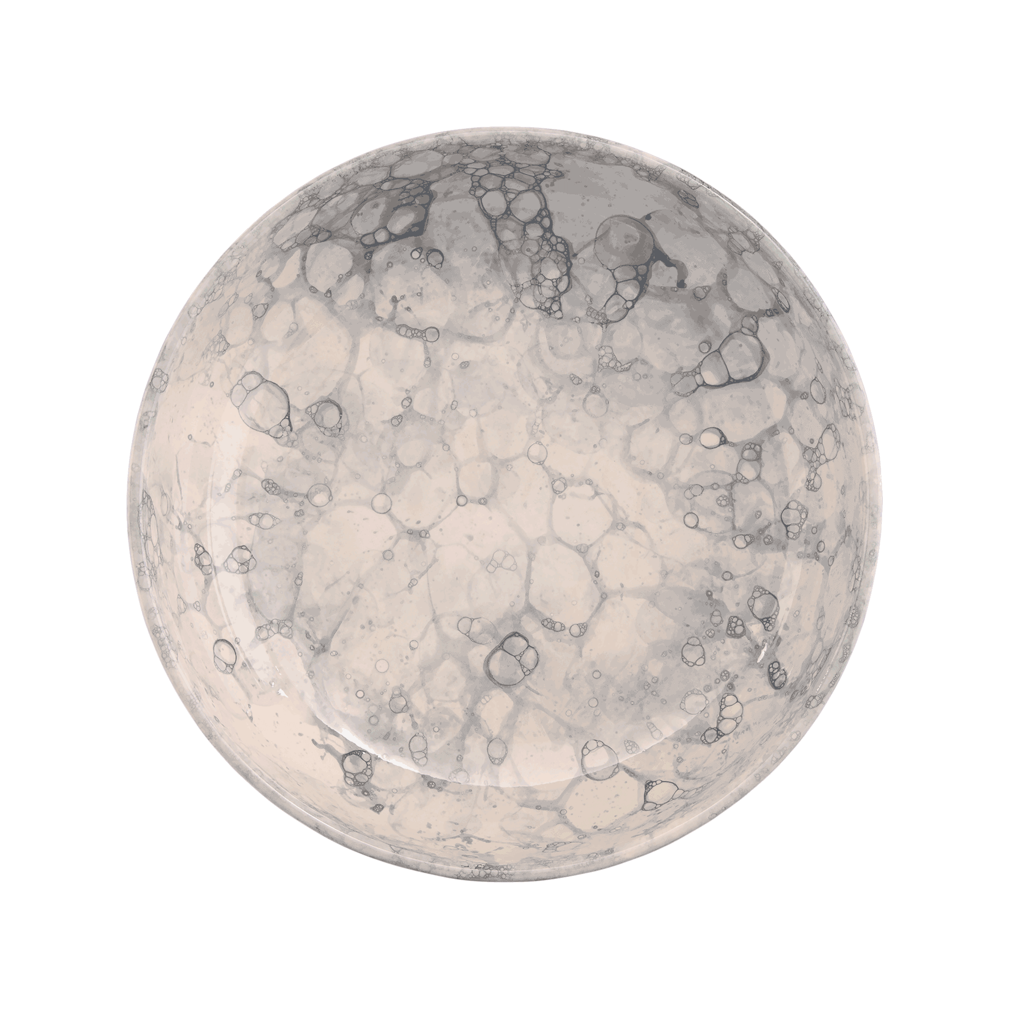 Espuma Schaal 31 cm grijs