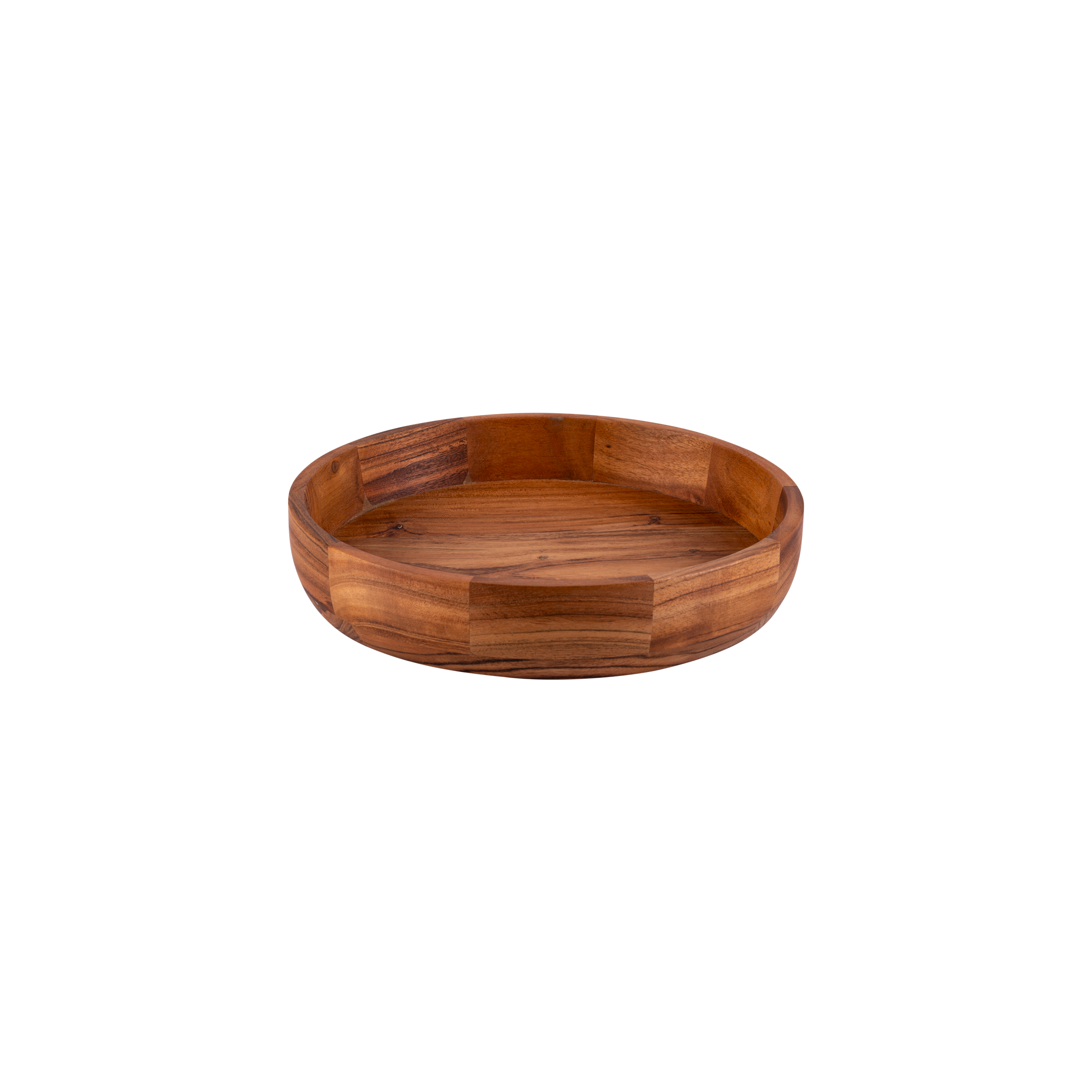 Pure Acacia Wood Schaal 34x6 cm