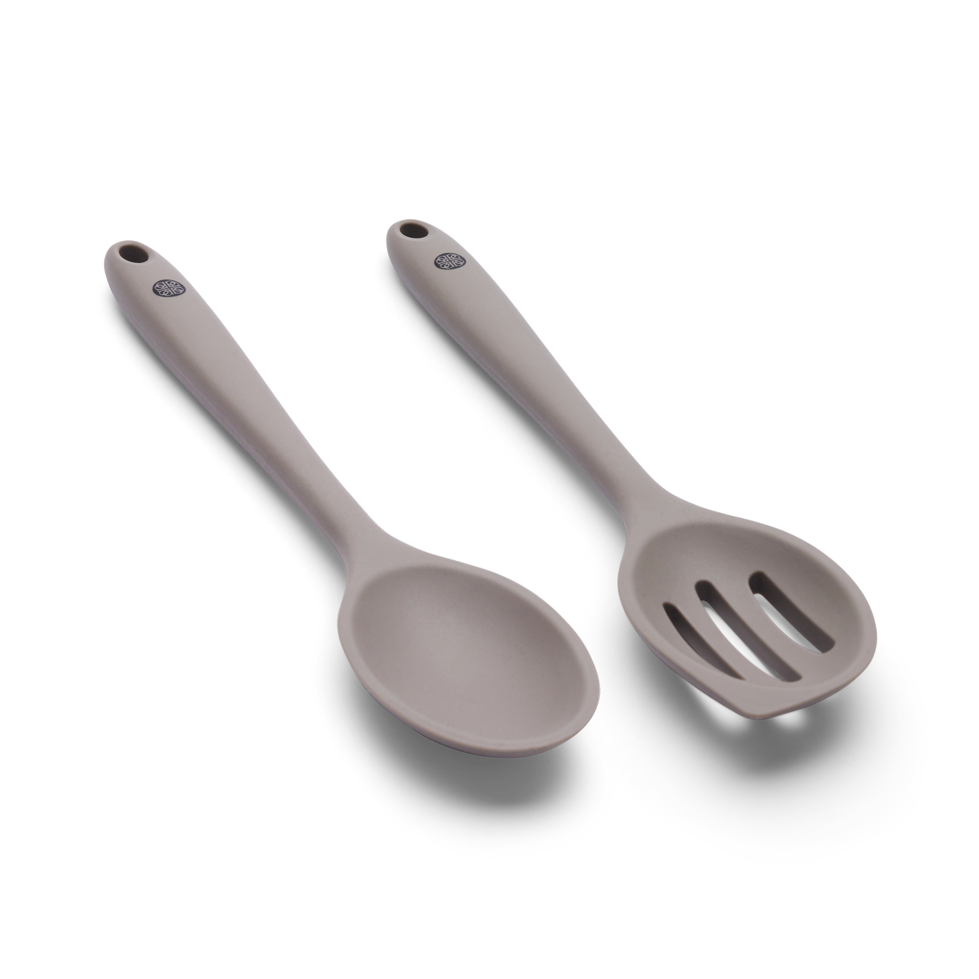 Pure Kitchen Tools set Vergietlepel +  Lepel Taupe