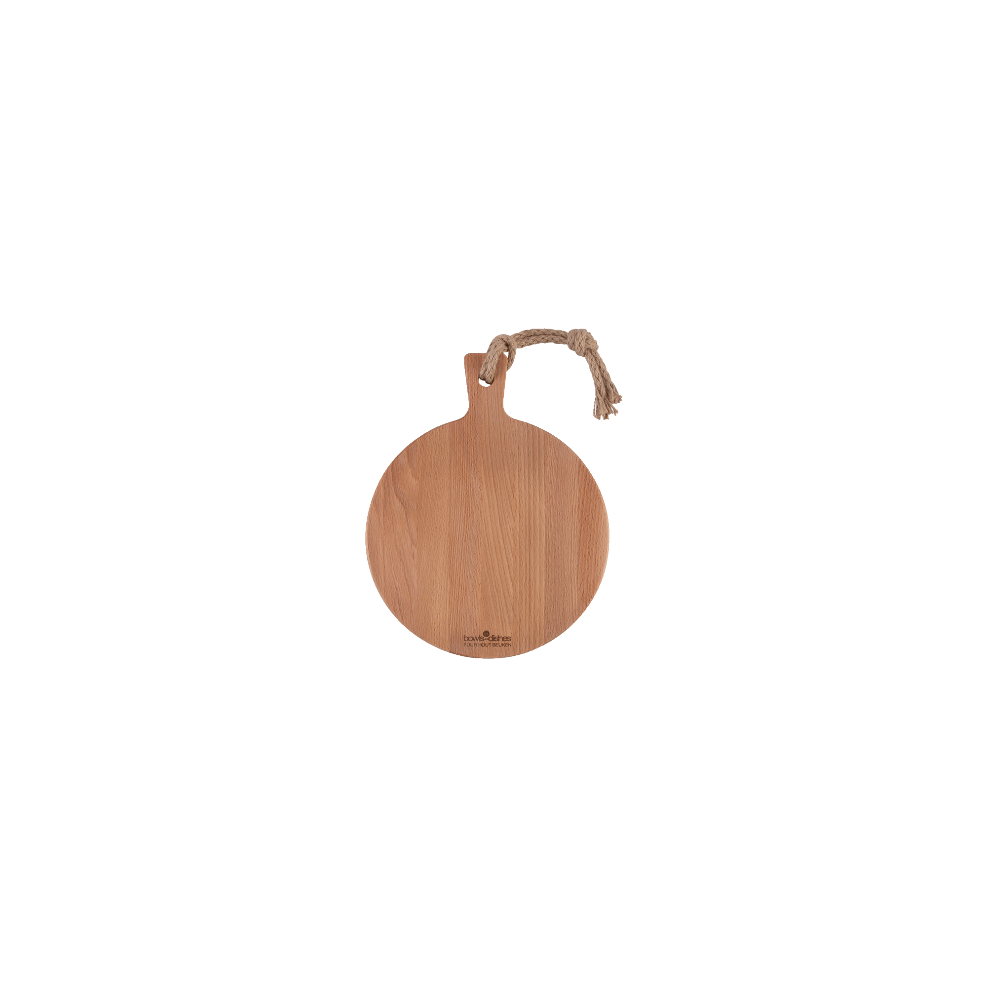 Puur Hout | Beuken Serveerplank rond Ø 20 x1,5cm