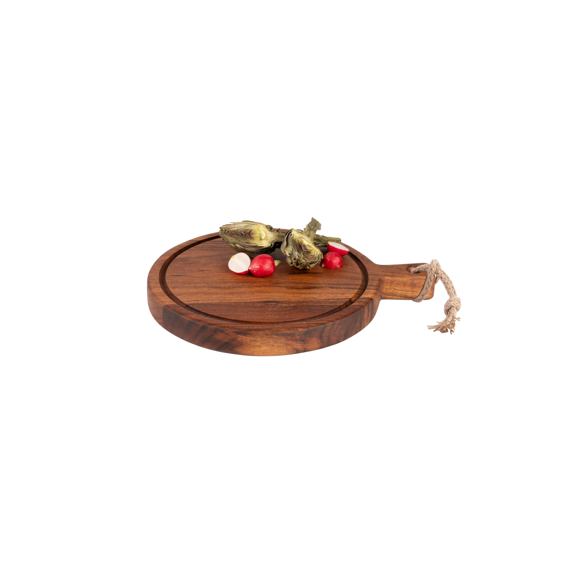 Pure Acacia Wood Serveerplank 29x3.5 cm