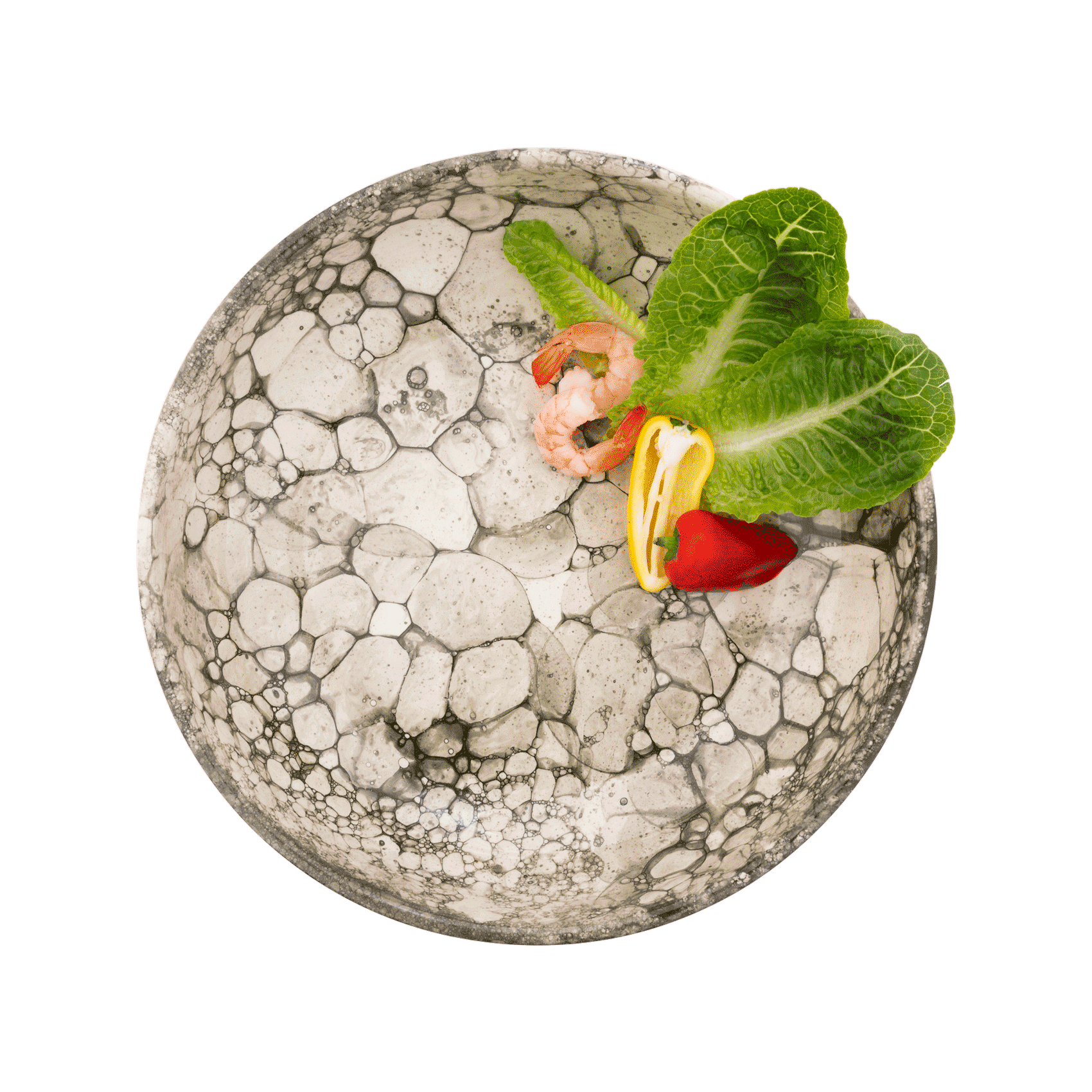 Espuma Schaal  31 cm groen