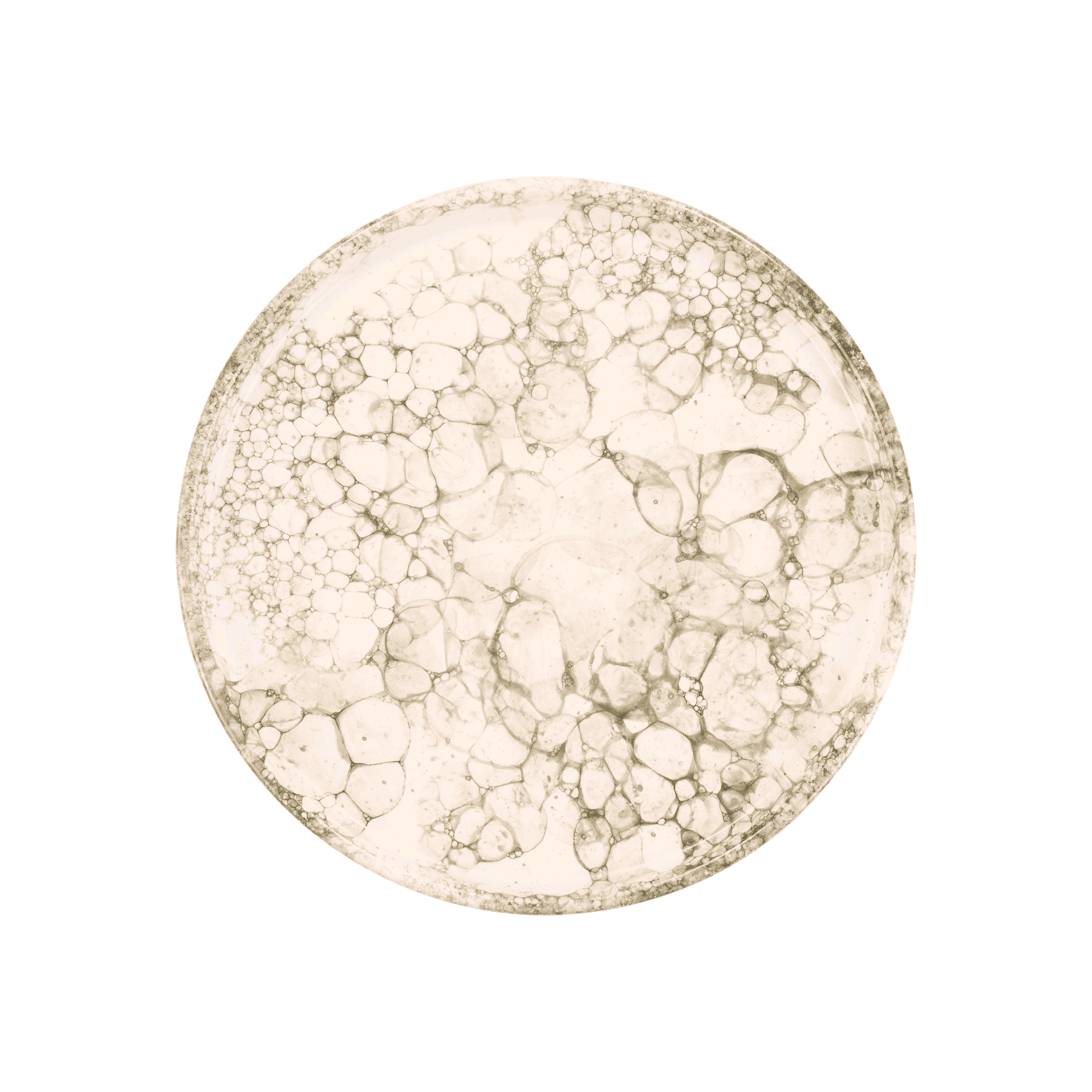 Espuma Bord 28 cm groen