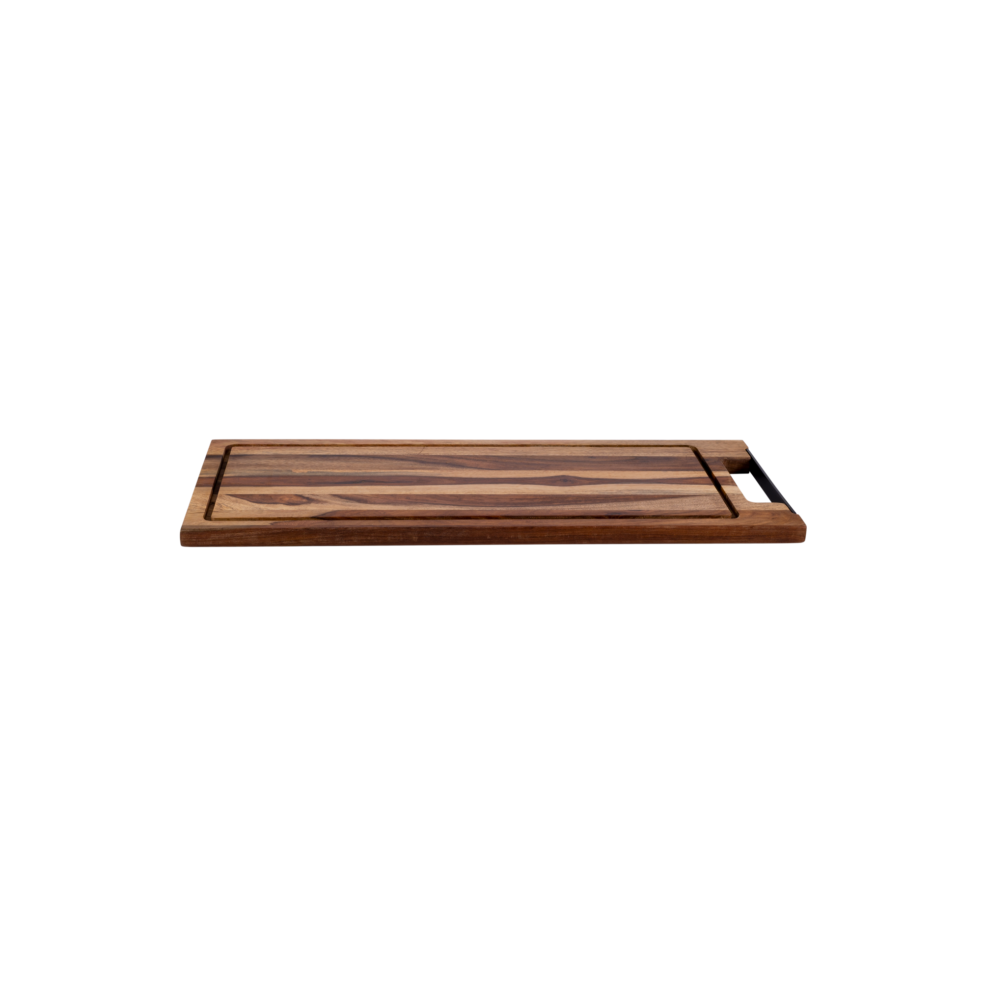 Pure Rose Wood Serveerplank recht met sapgoot 49 cm