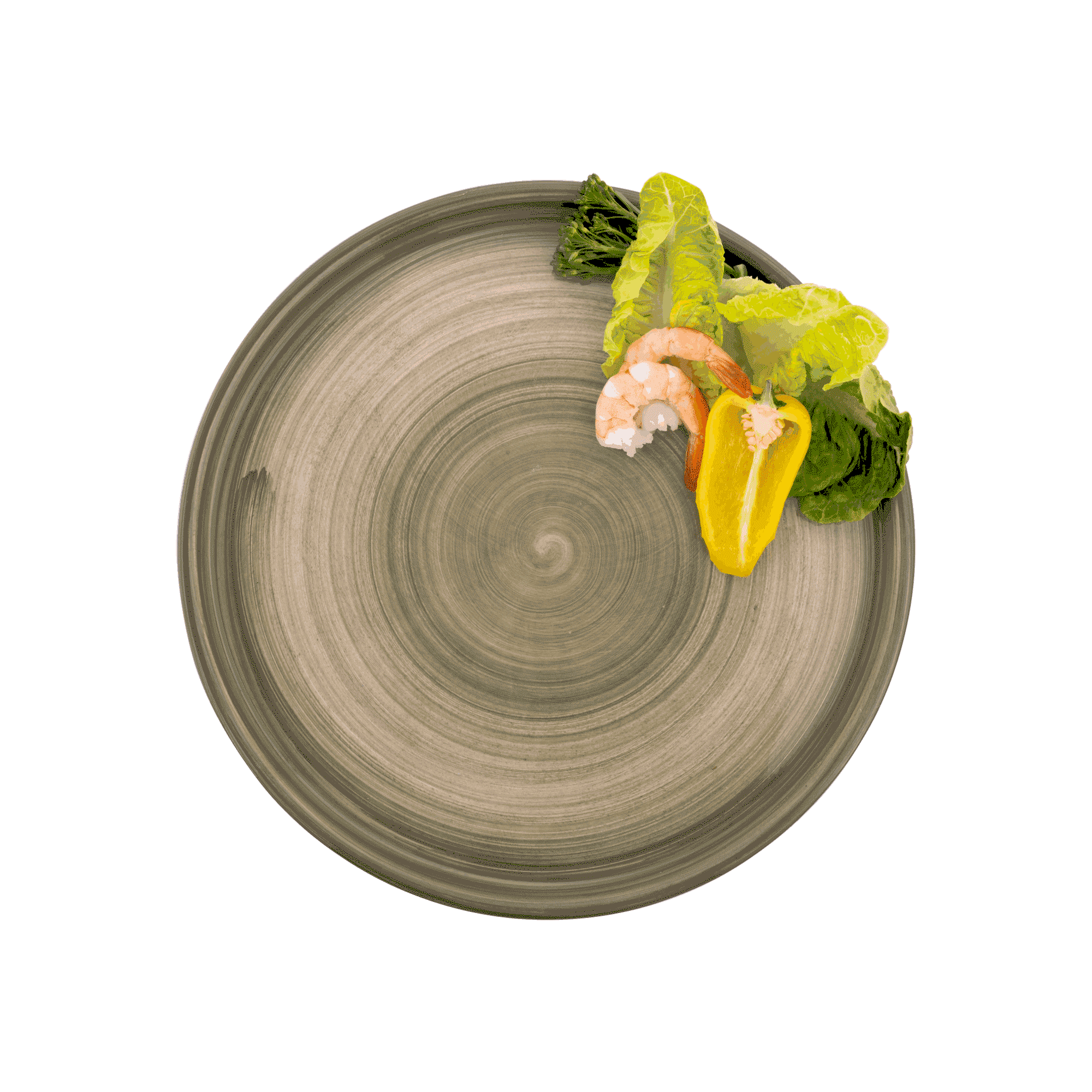 Mano Bord 28 cm groen