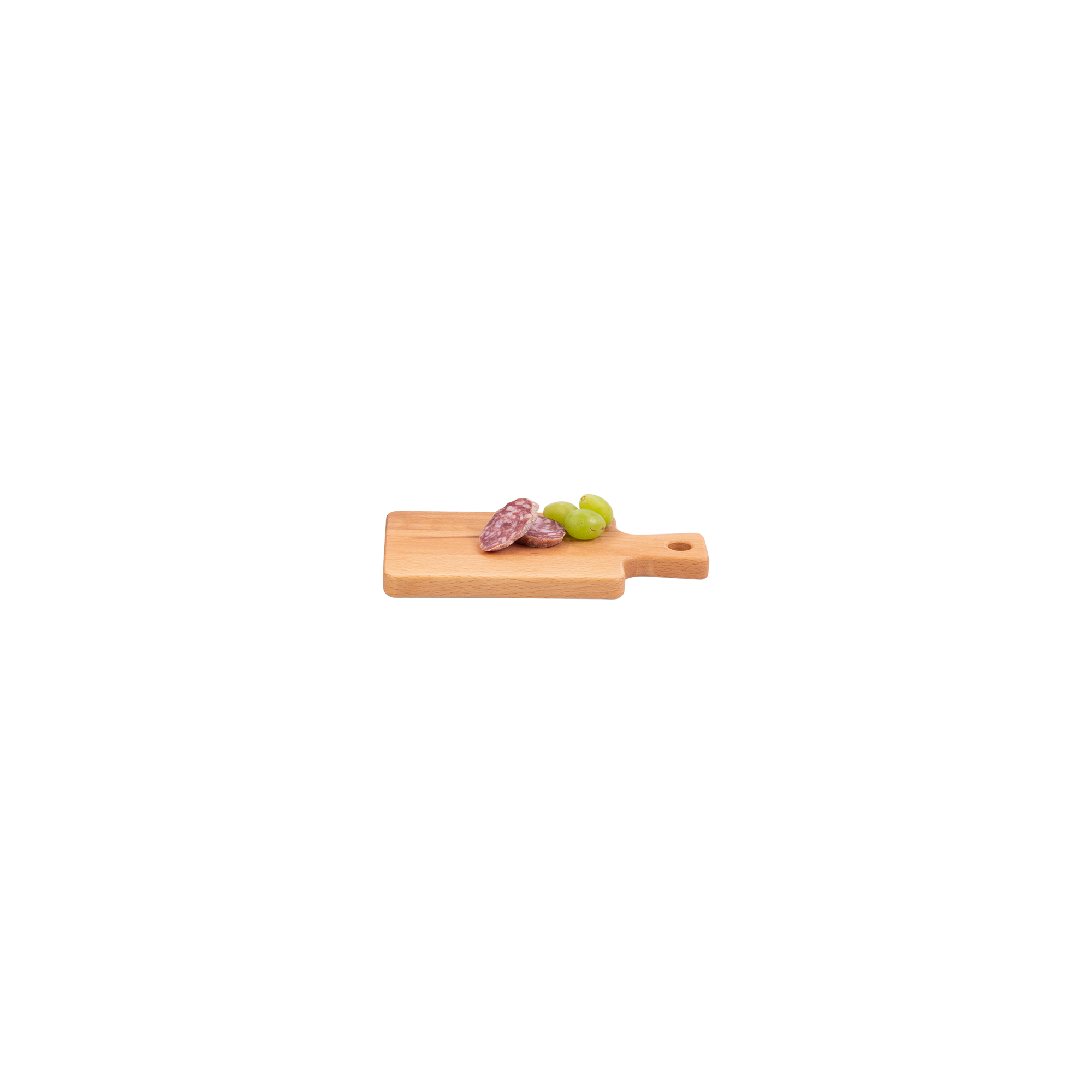 Set van 3 Puur Hout | Beuken Amuseplankjes 20,5x11x1,5cm