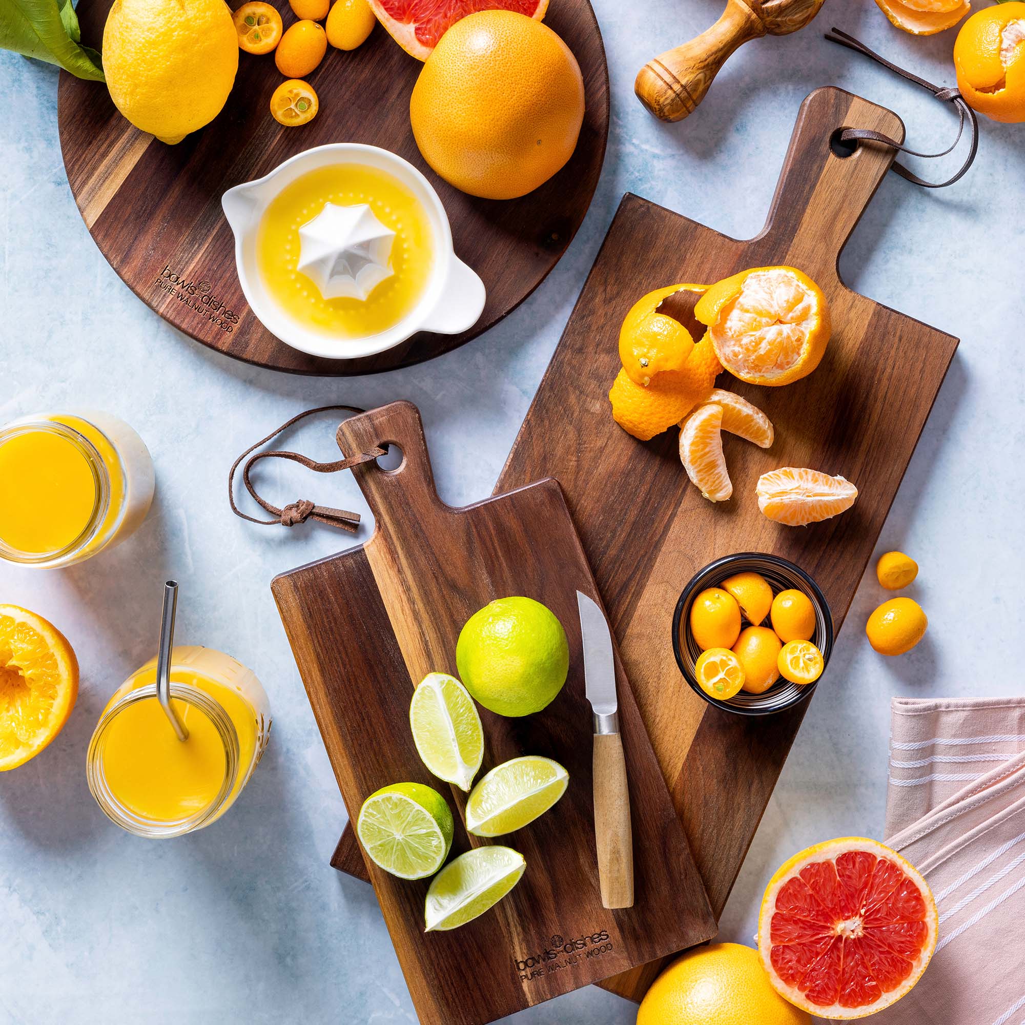 Pure Walnut Wood Serveerplank 31,5 x 16 x 1,8 cm