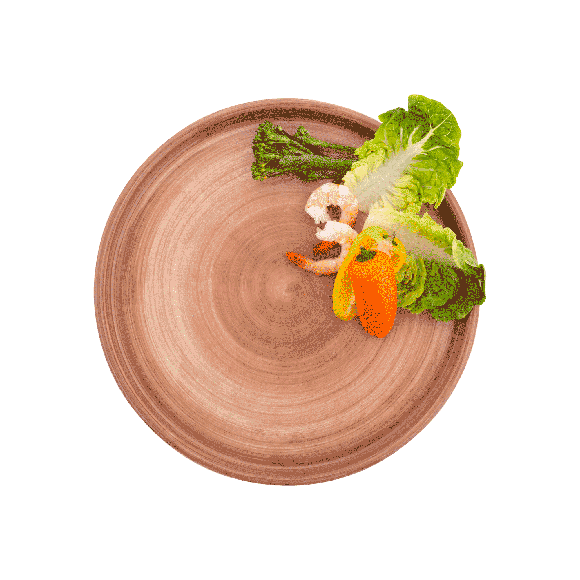 Mano Bord 28 cm terra