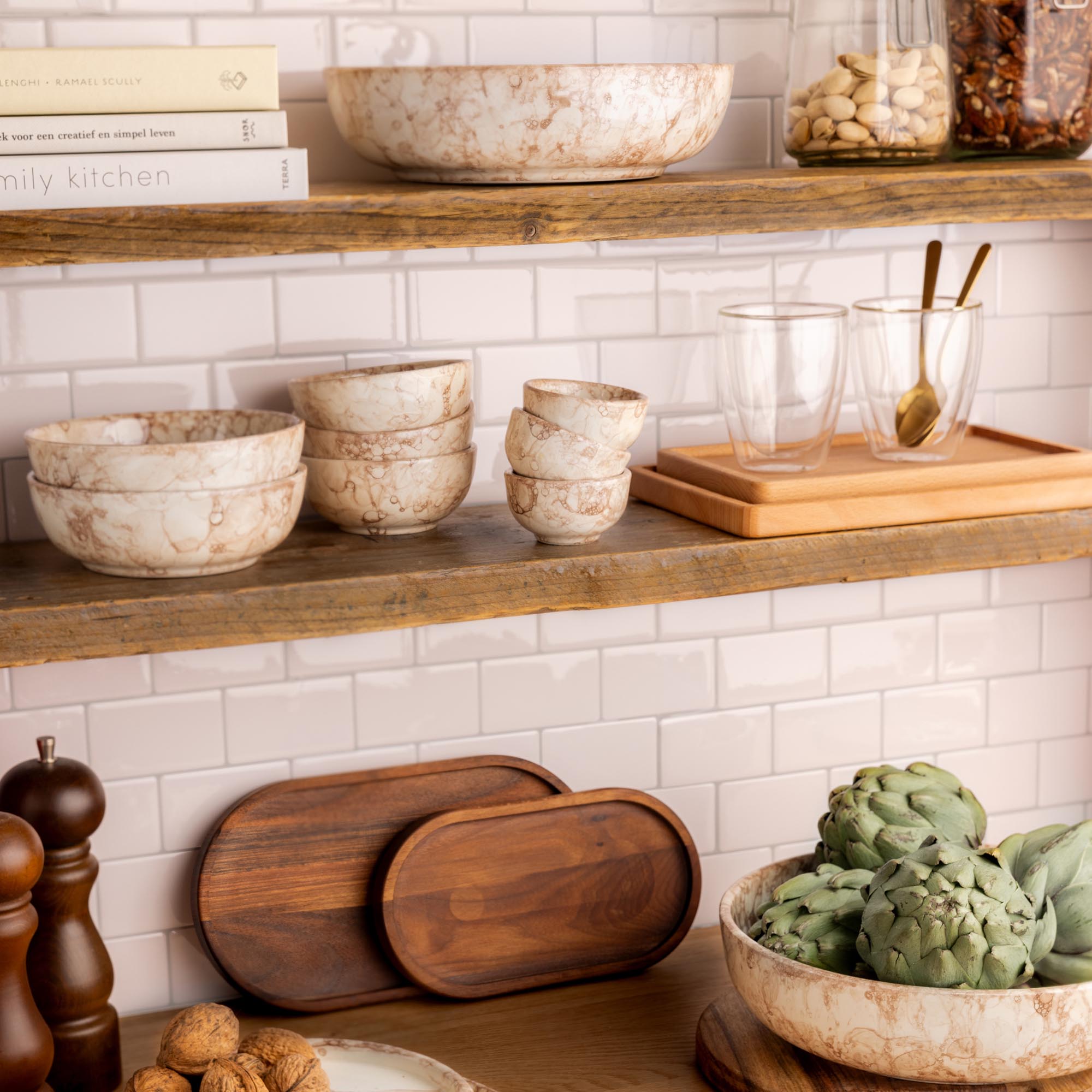 Espuma Schaal 27 cm terra