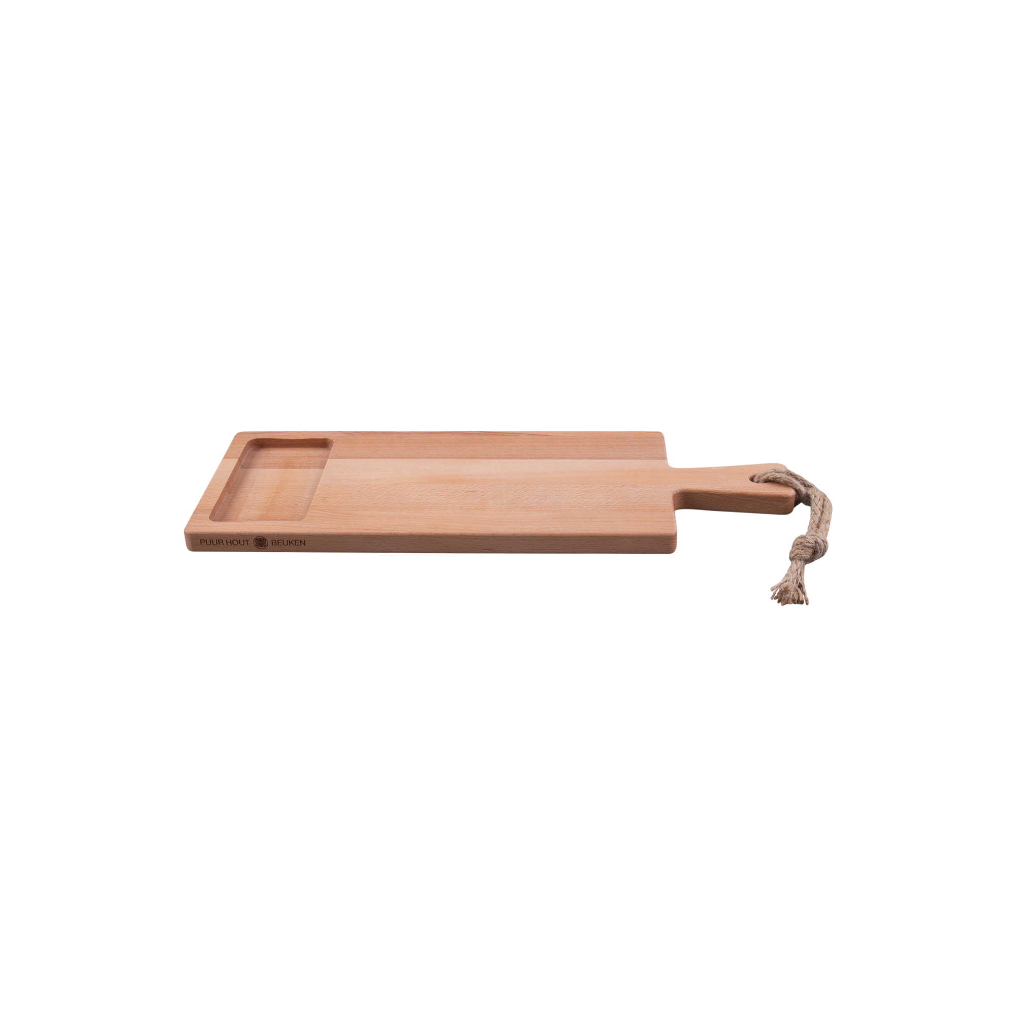 Pure Beech Wood Food Board 49 cm 1 small cutout