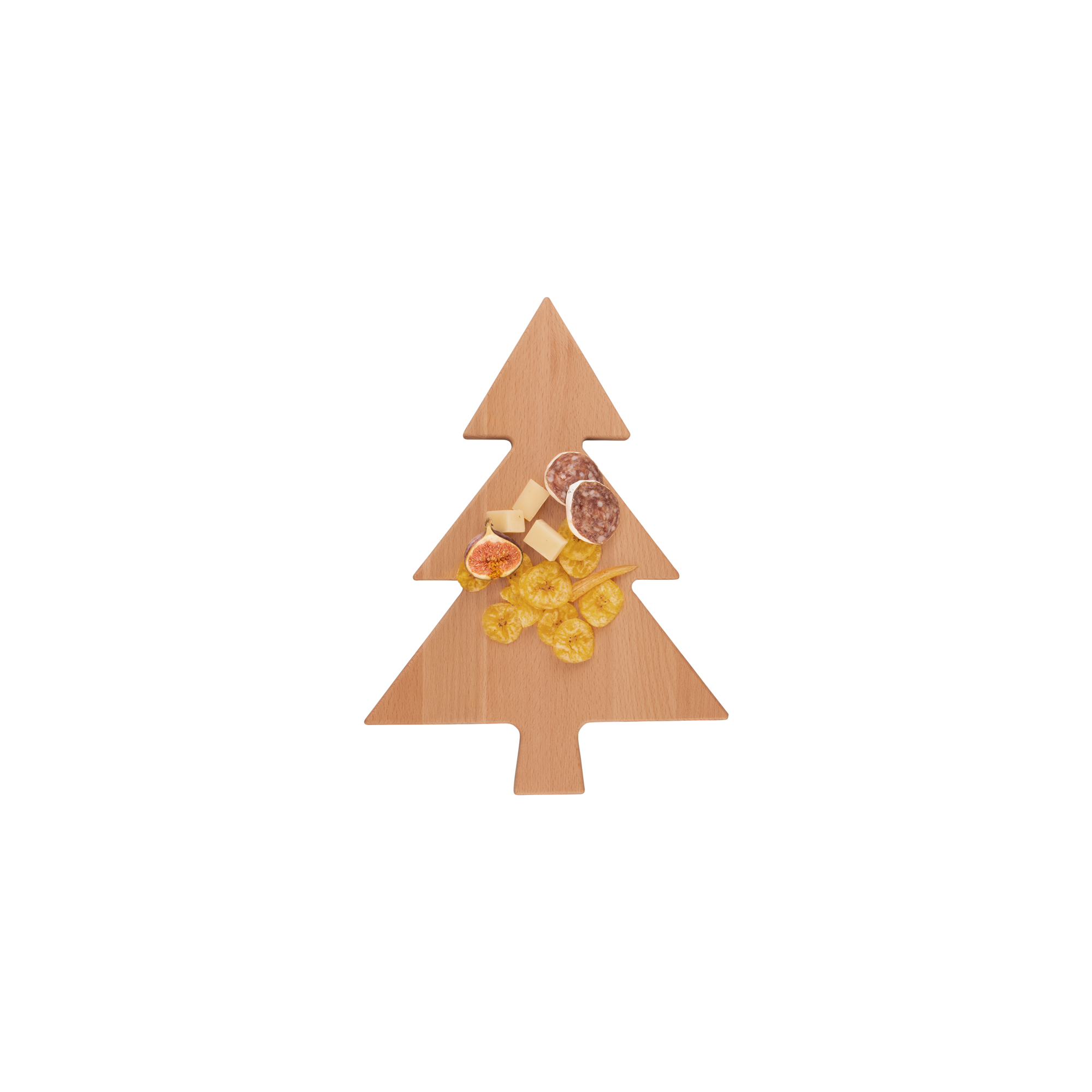 Pure Beech Wood Christmas tree board 35 cm