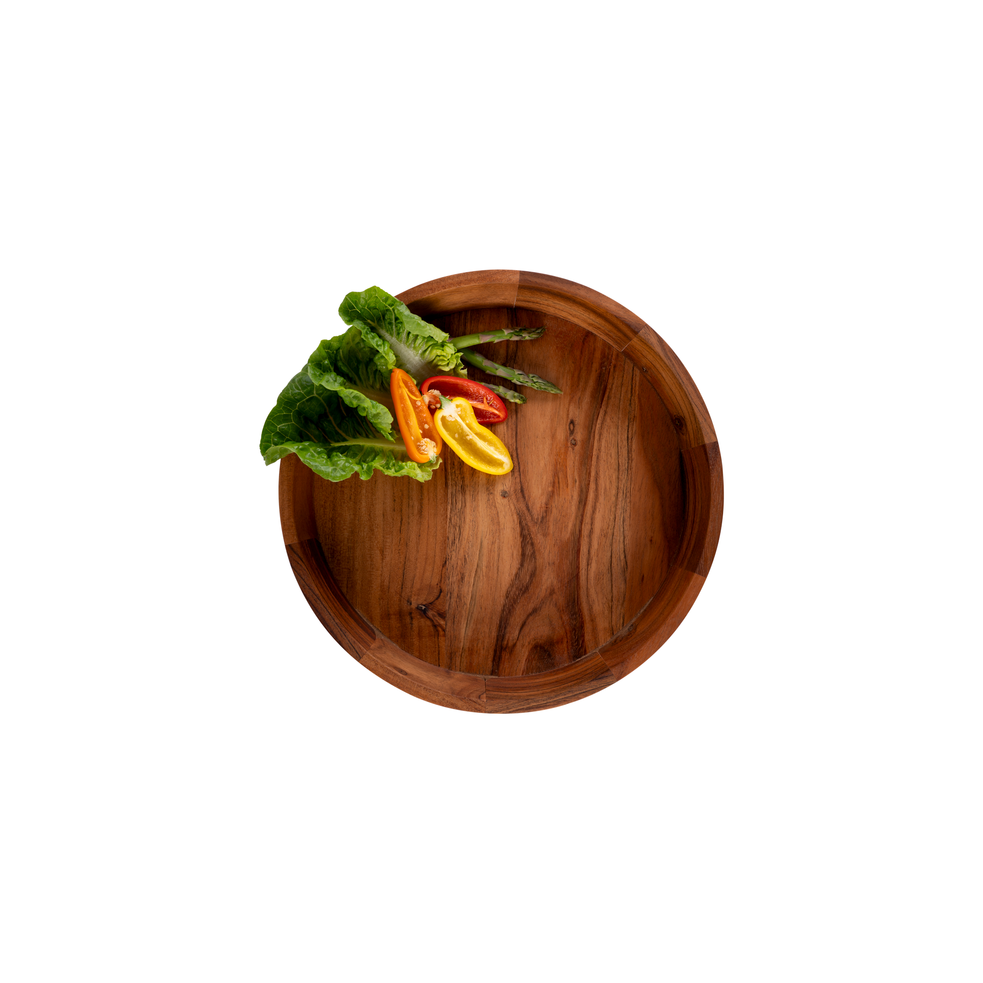 Pure Acacia Wood Schaal 34x6 cm