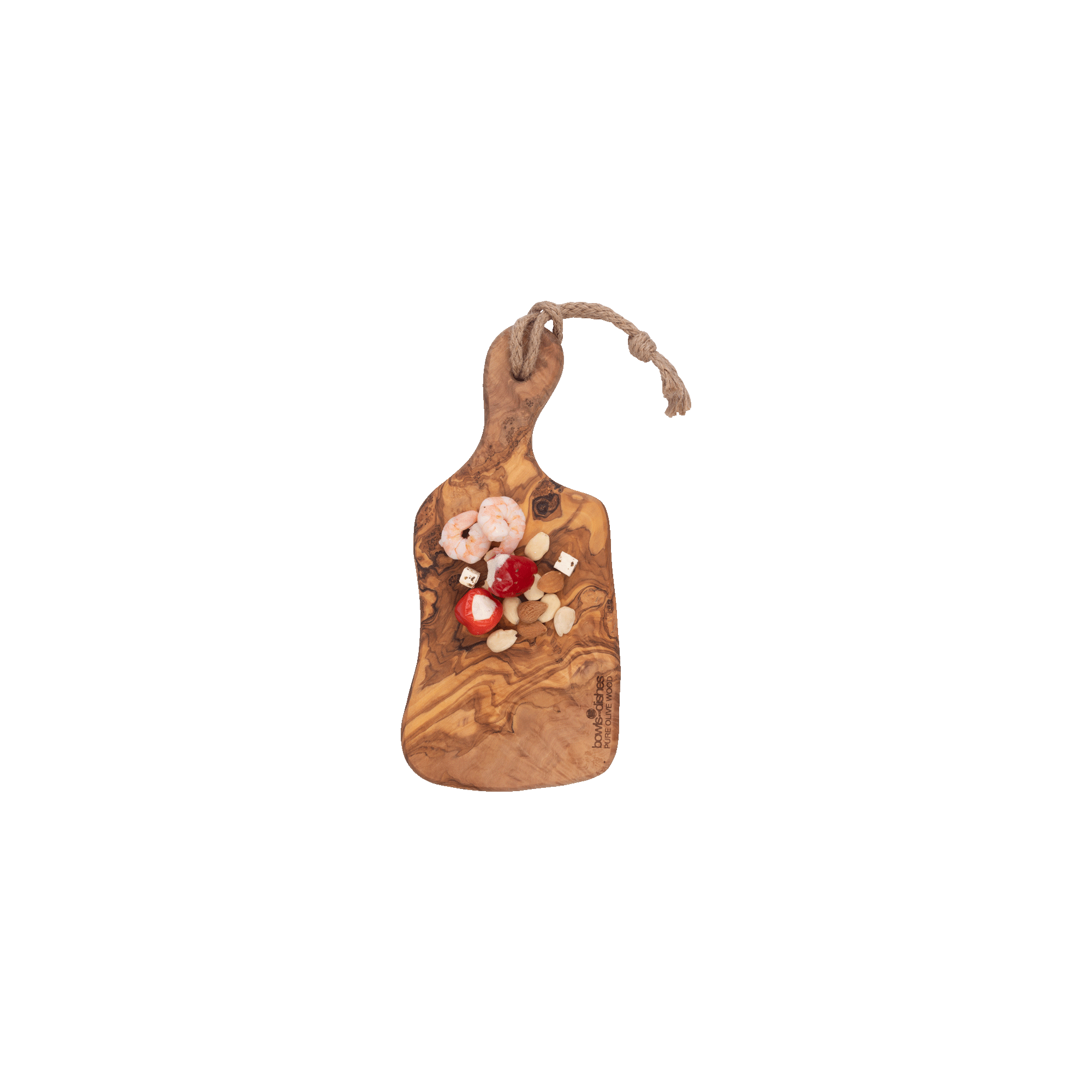 Olijfhouten Serveerplank met handvat 35 cm