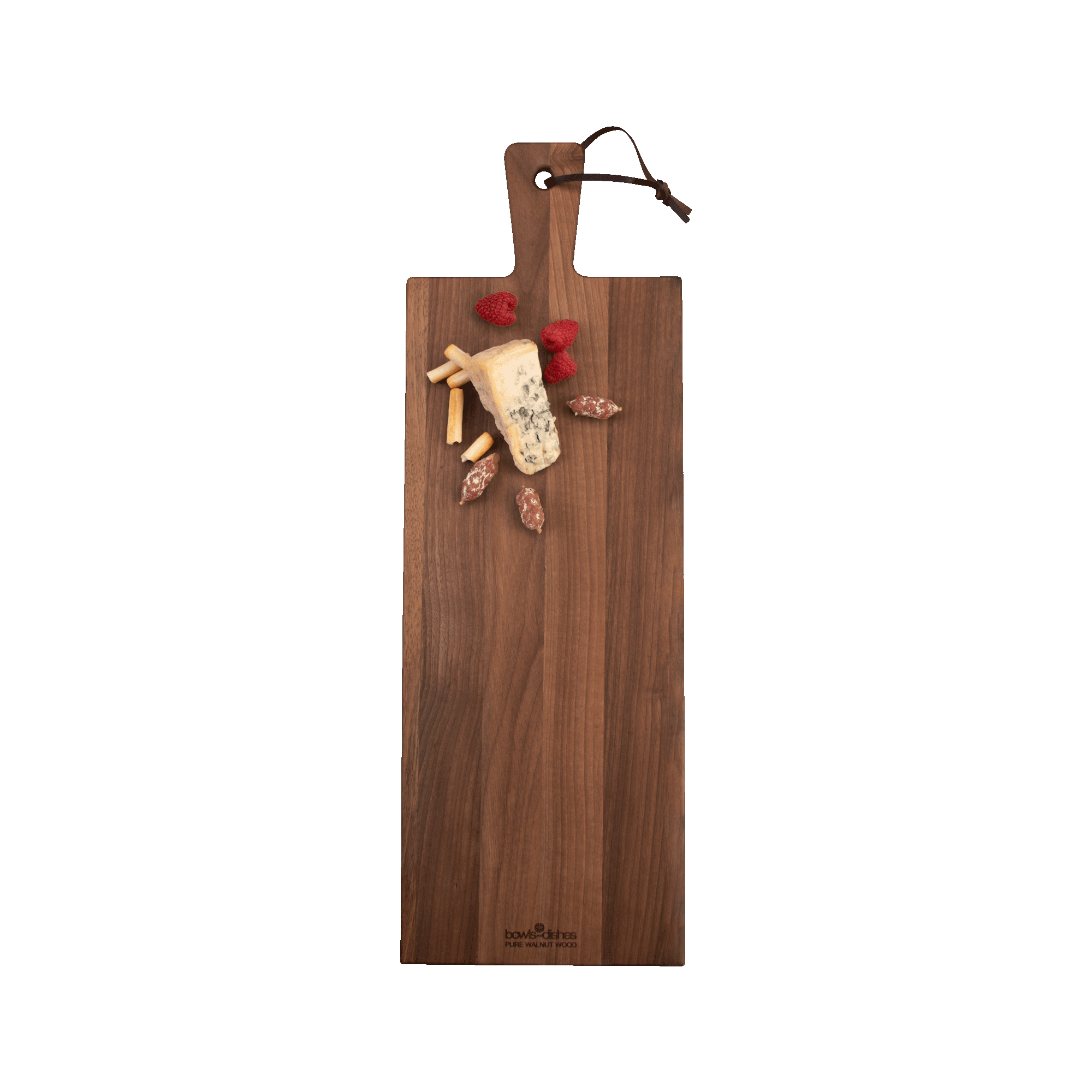 Pure Walnut Wood Serveerplank 59 x 20 x 2 cm