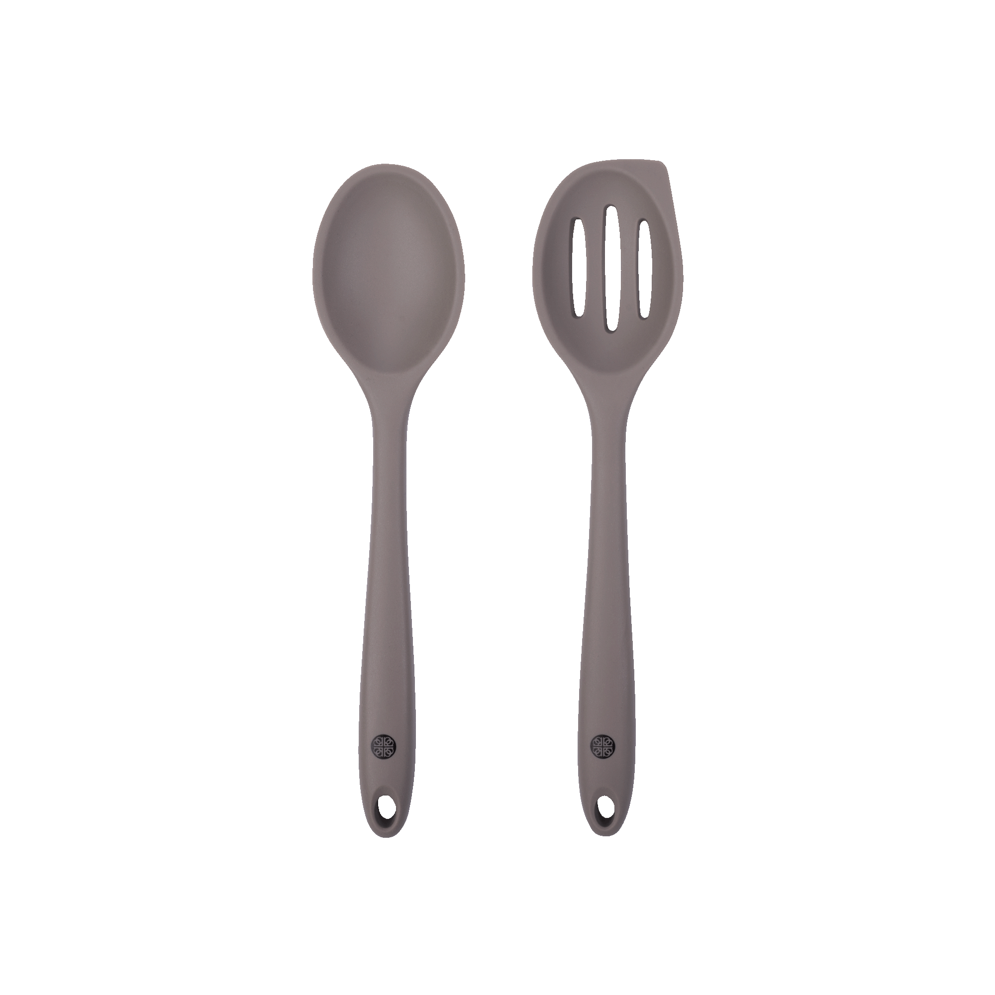 Pure Kitchen Tools set Lepel met uitsparing +  Lepel Taupe