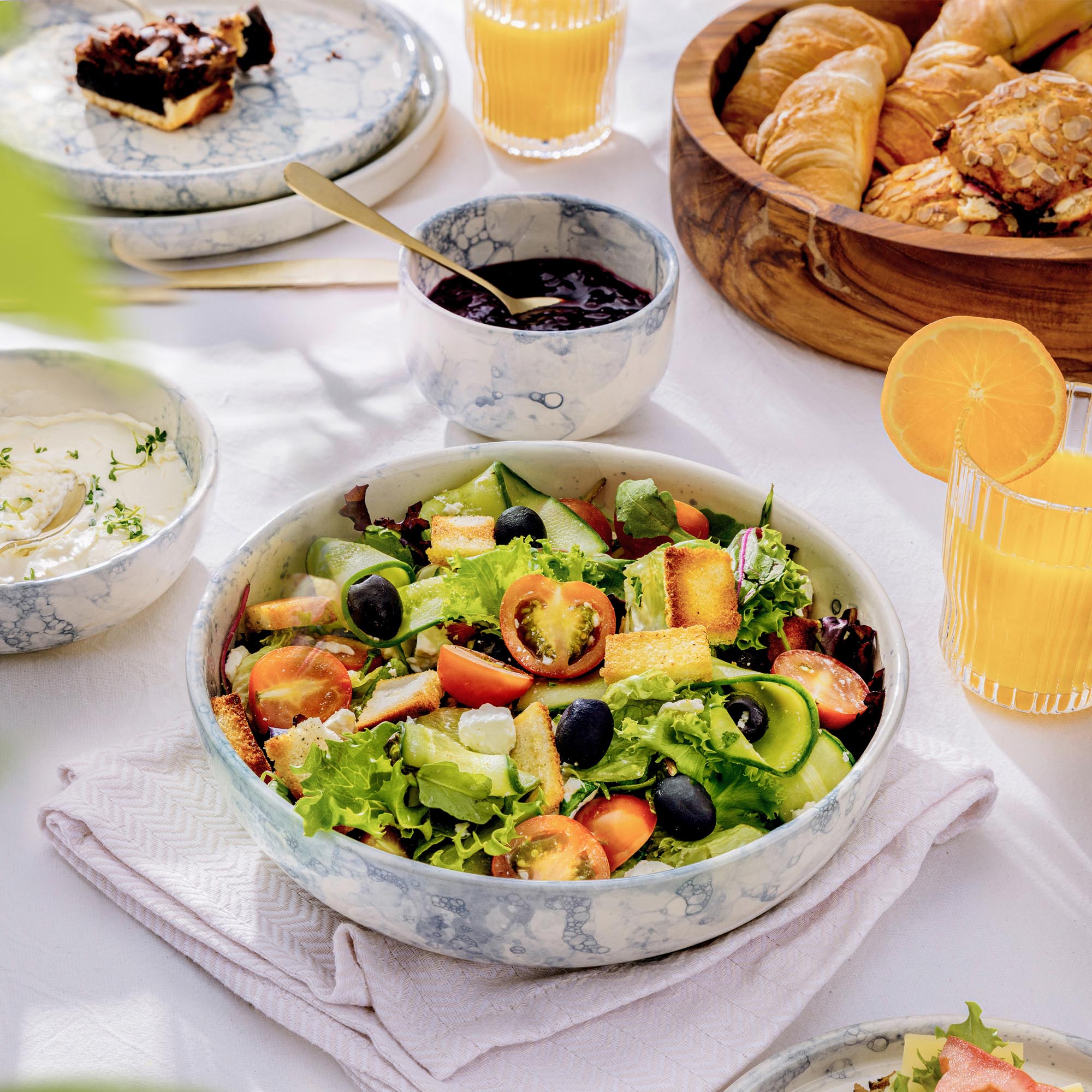 Espuma Schaal 23 cm grijs