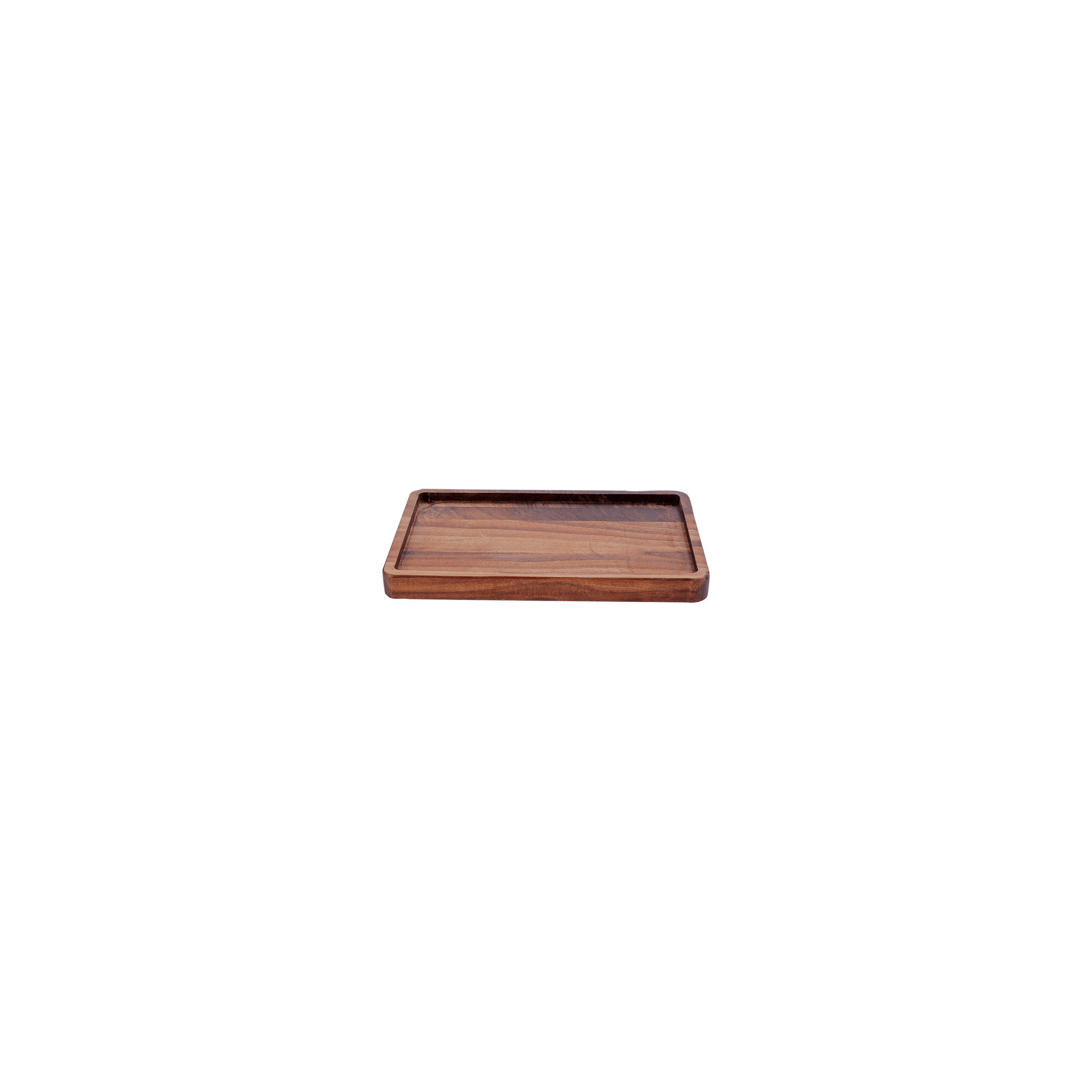 Pure Walnut Wood Serveertray rechthoekig S 20 x 12 cm