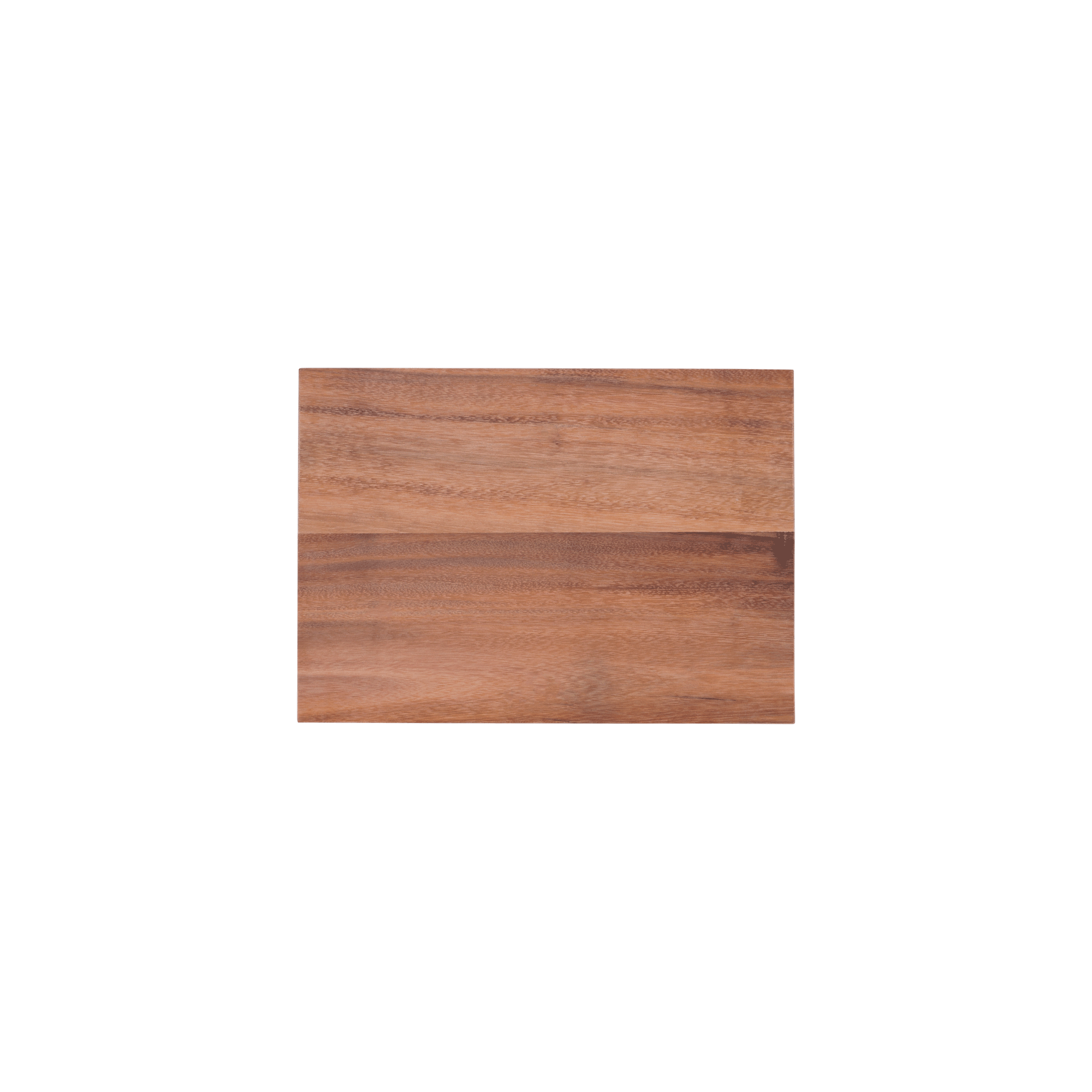 Pure Teak Wood Rechthoekige plank met handgrepen 35x25x3cm