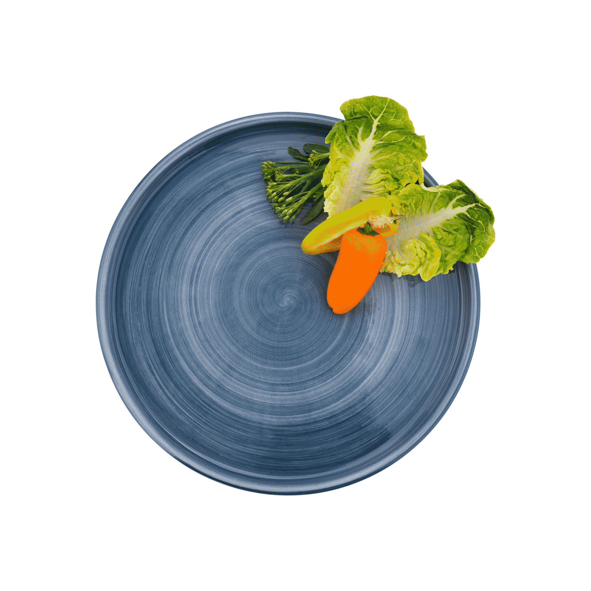 Mano Bord 28 cm blauwgrijs