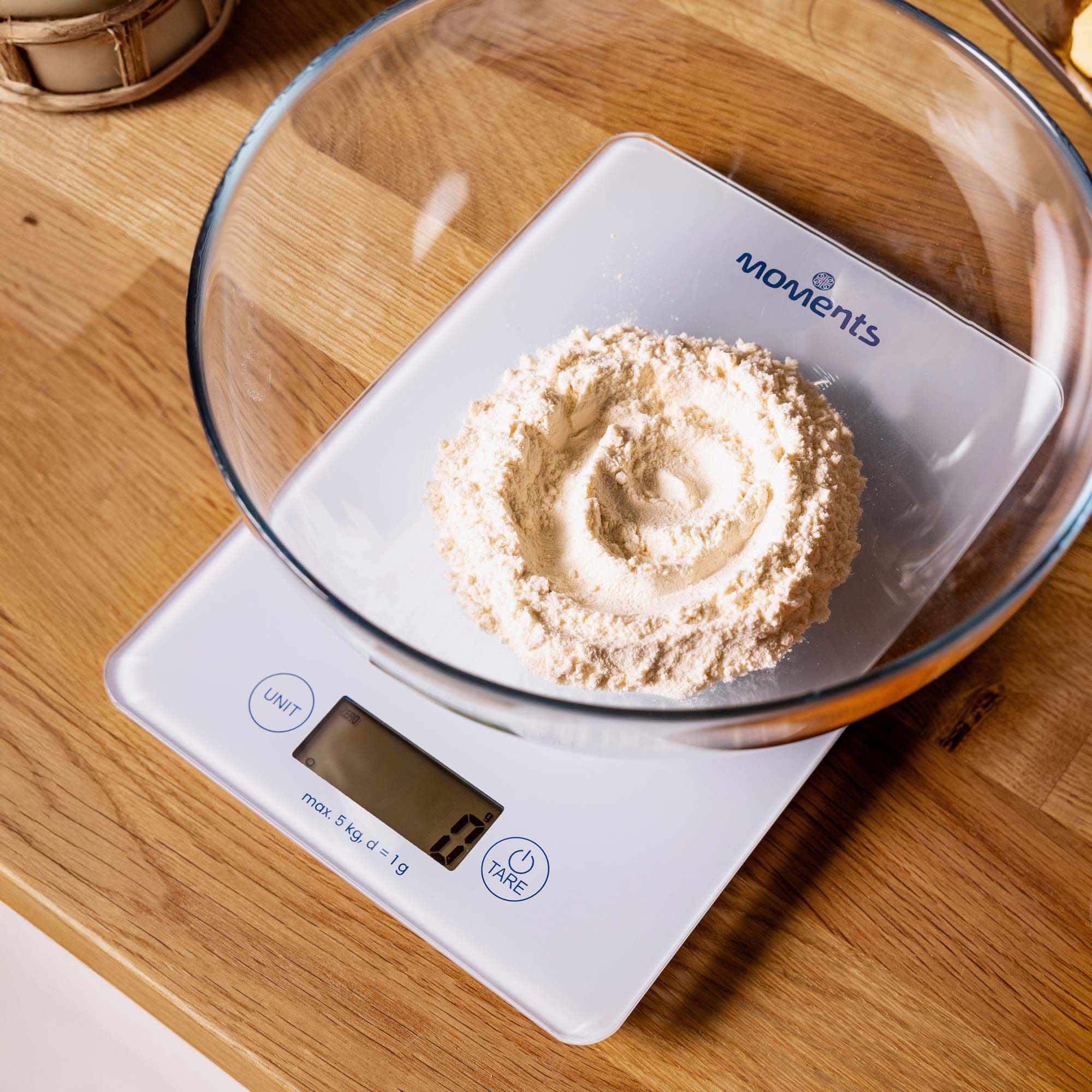 Moments Keukenweegschaal Wit