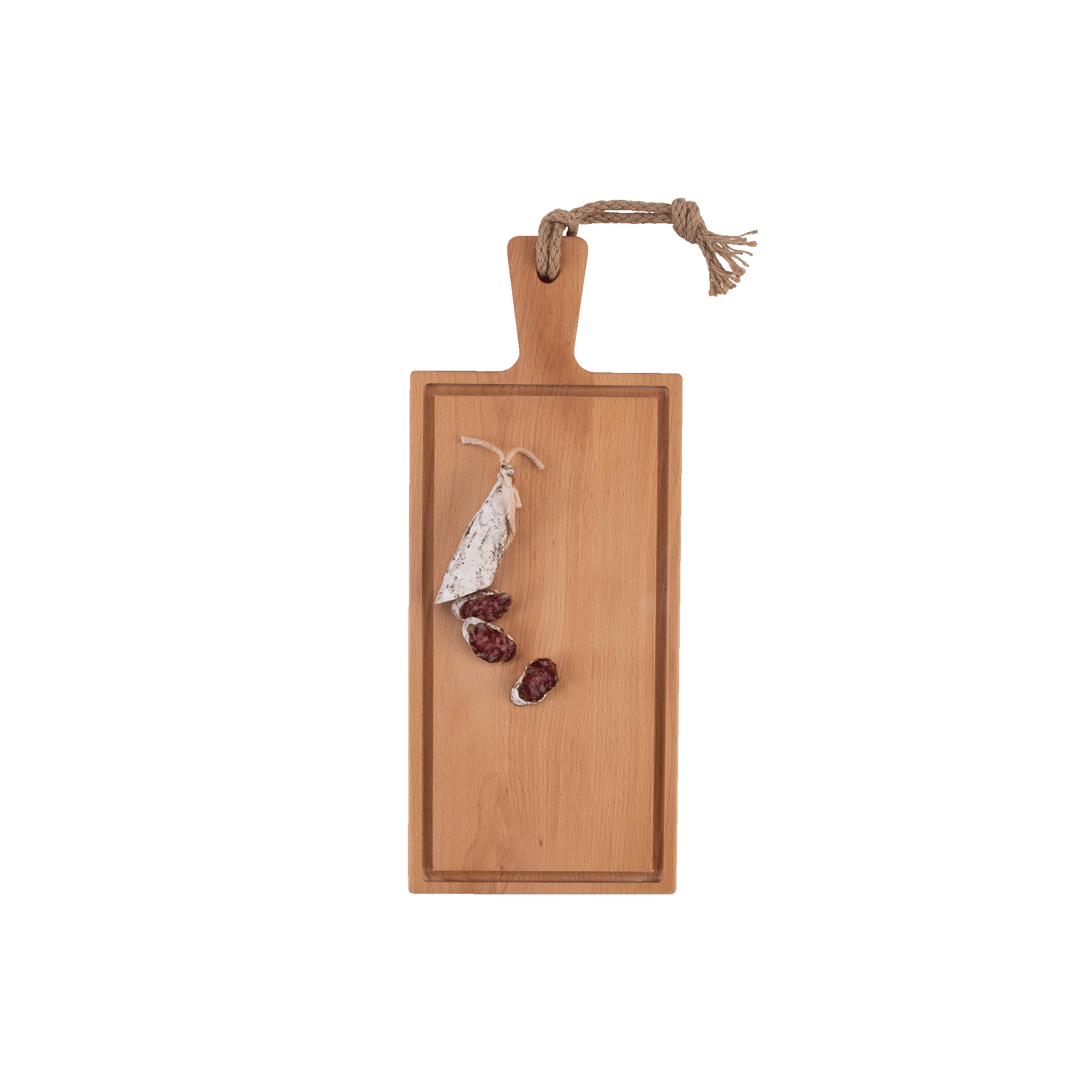Pure Beech Wood Steak Board 49 x 20 x 2 cm