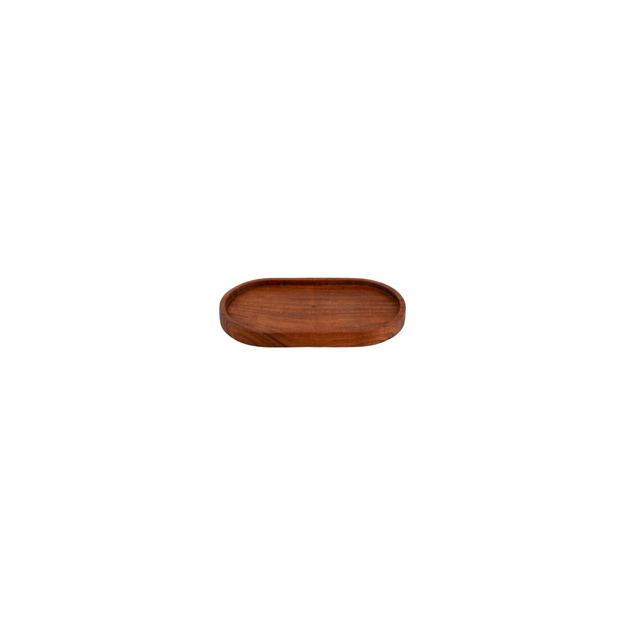 Pure Acacia Wood Serveertray ovaal S 22.5x12 cm