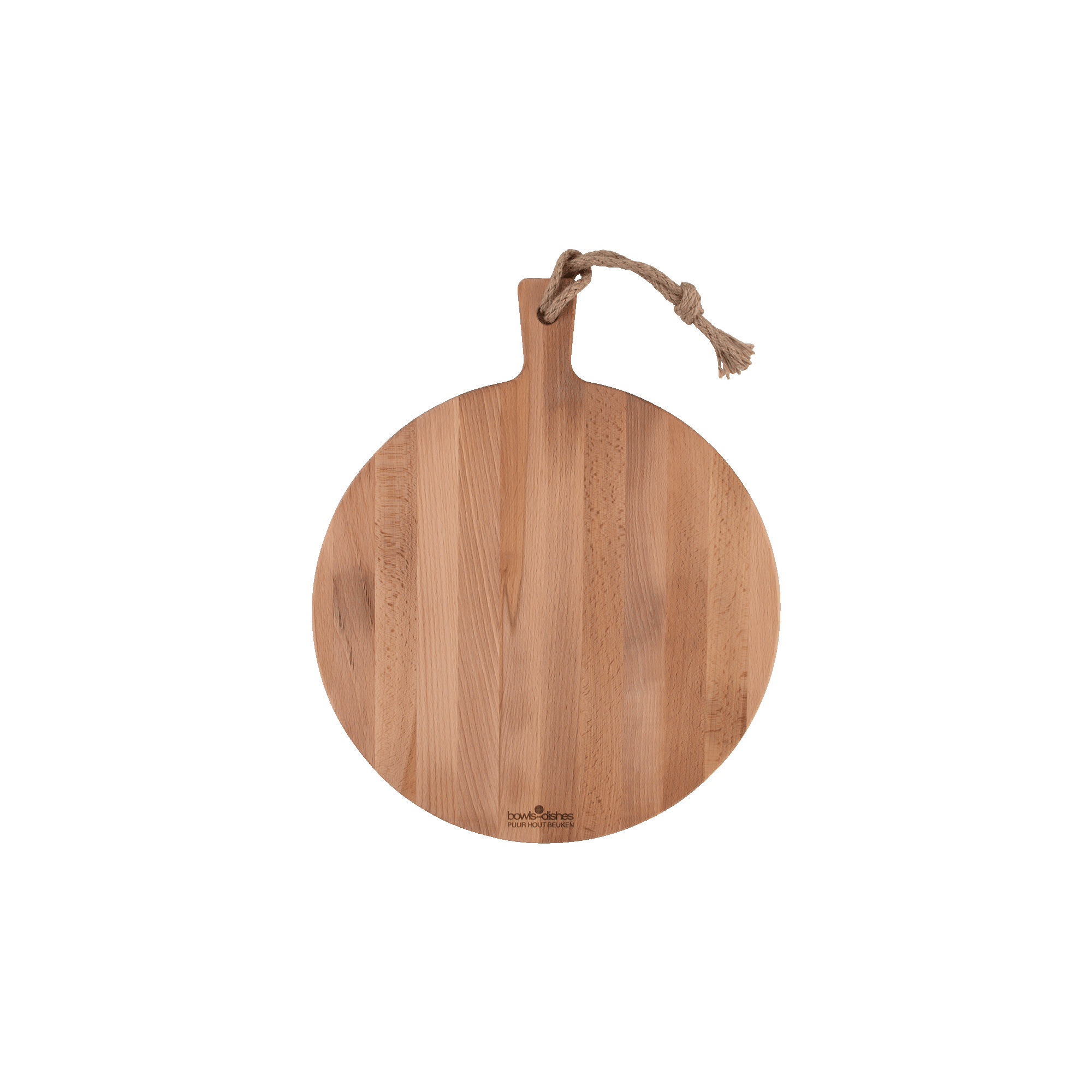 Puur Hout | Beuken Serveerplank rond Ø 33 x 2 cm