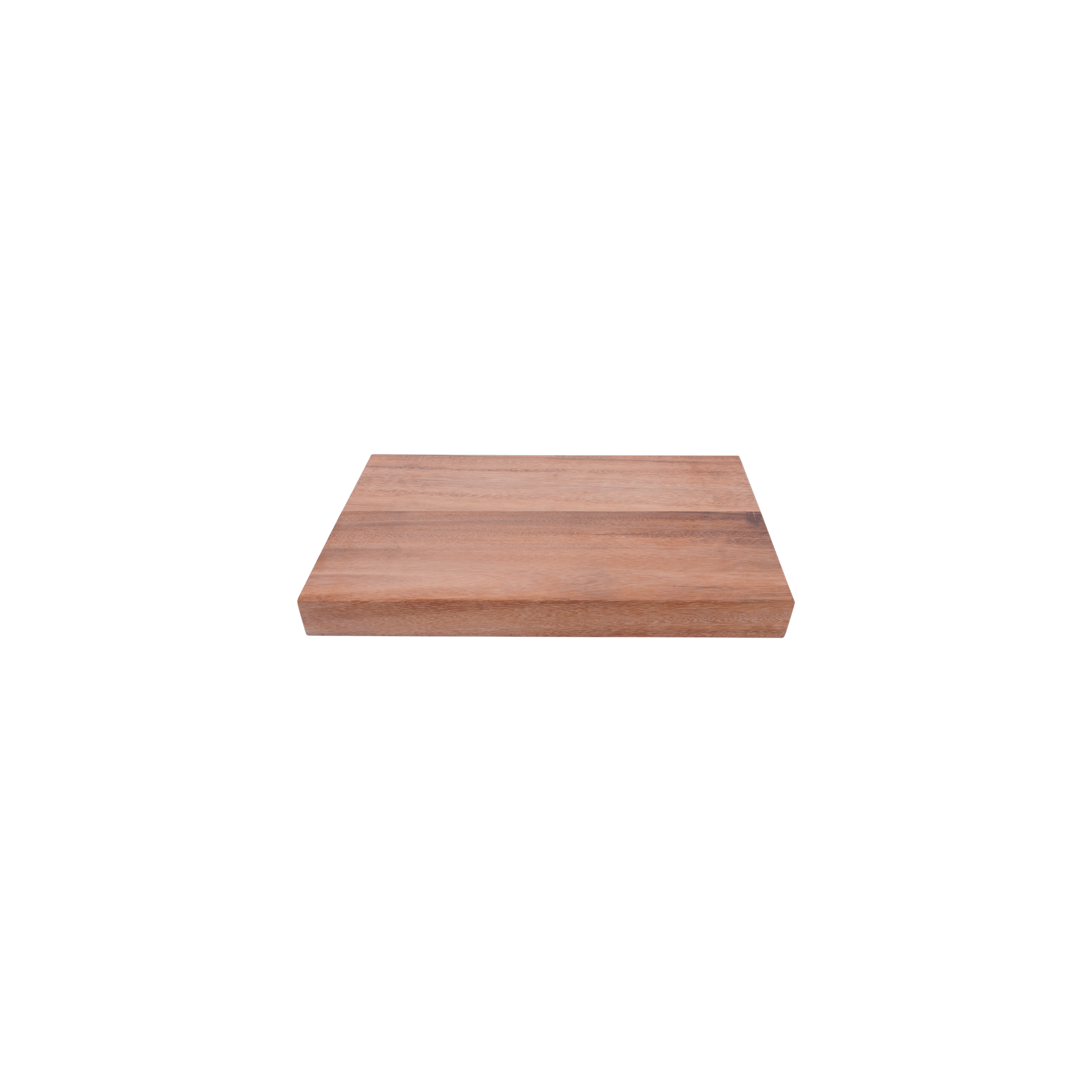 Pure Teak Wood Rechthoekige plank met handgrepen 35x25x3cm