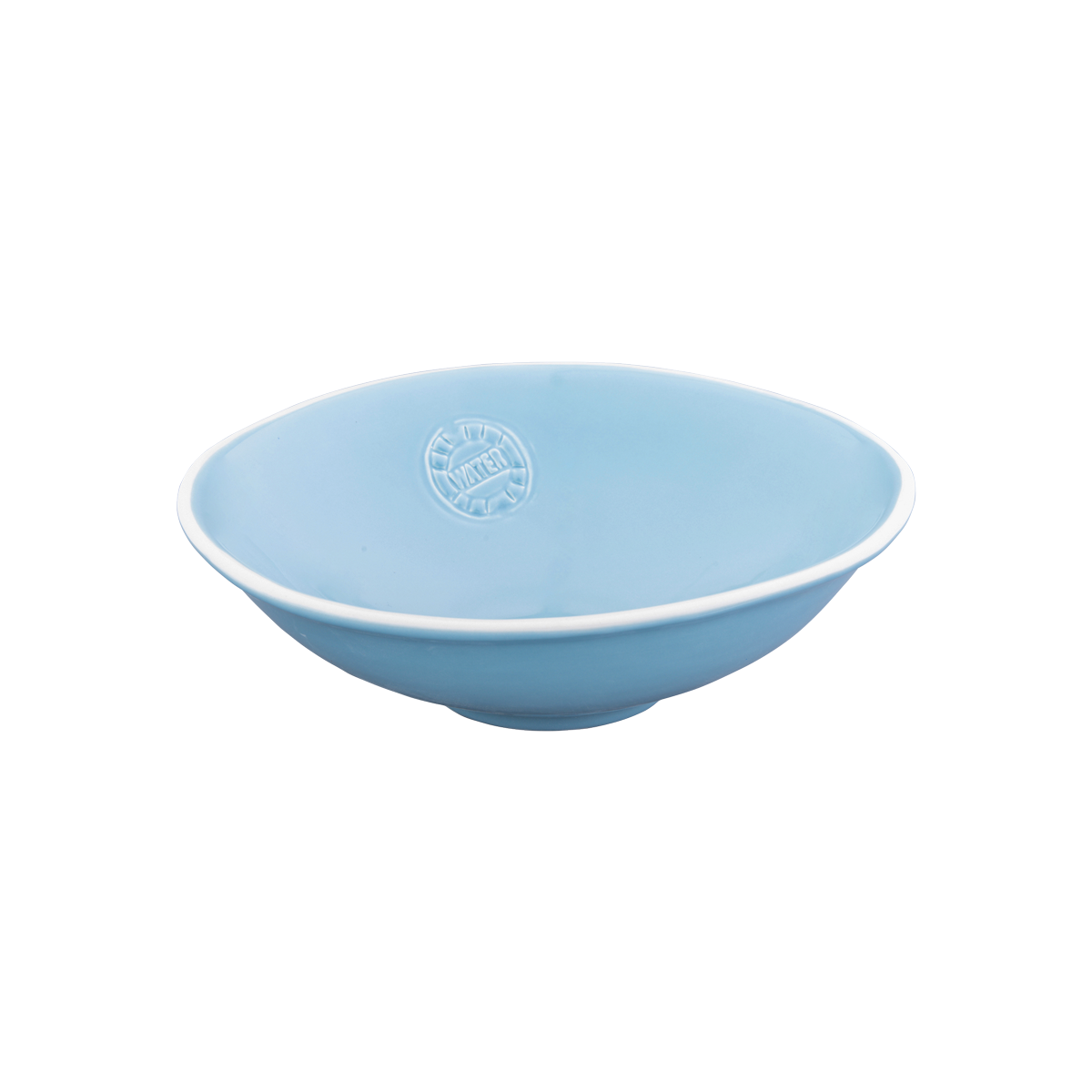 WateR Saladeschaal 29 cm ijsblauw