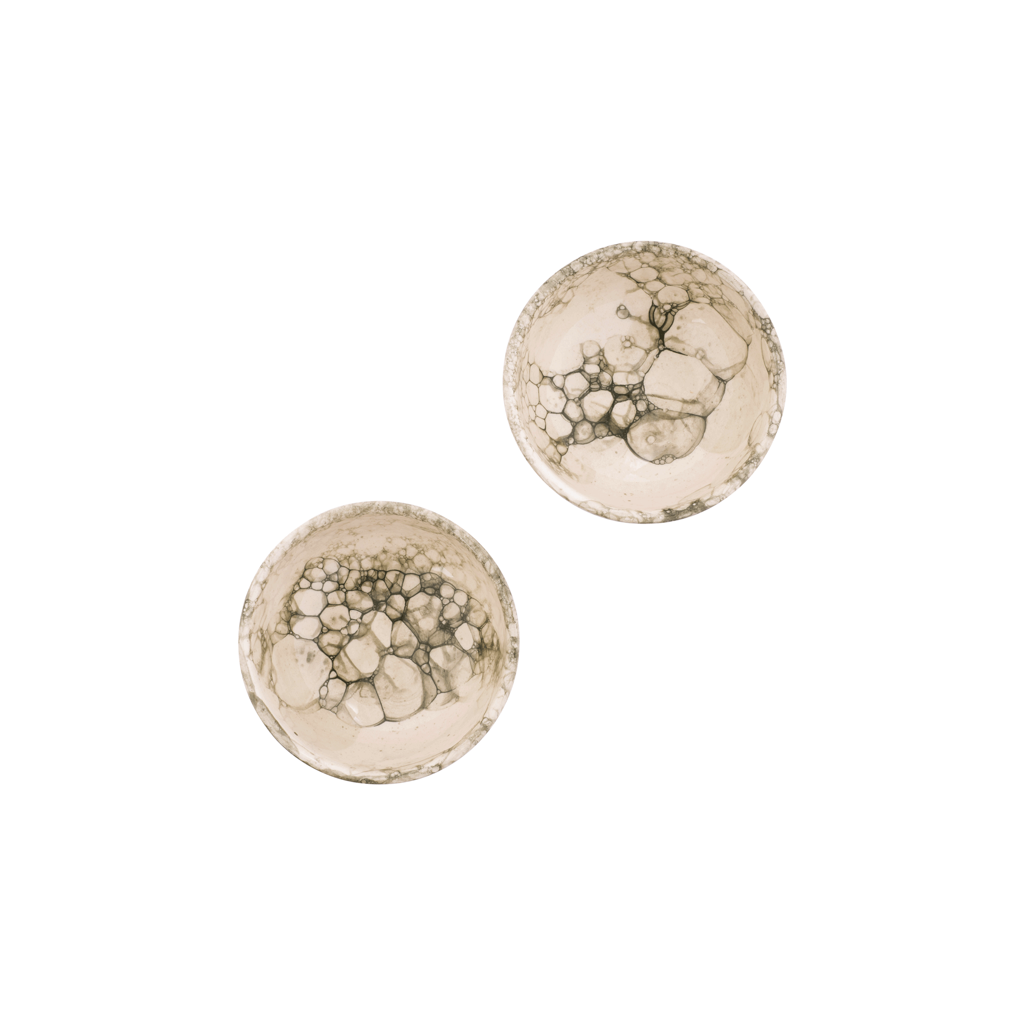 Espuma Schaal 11 cm groen - set 2 pcs