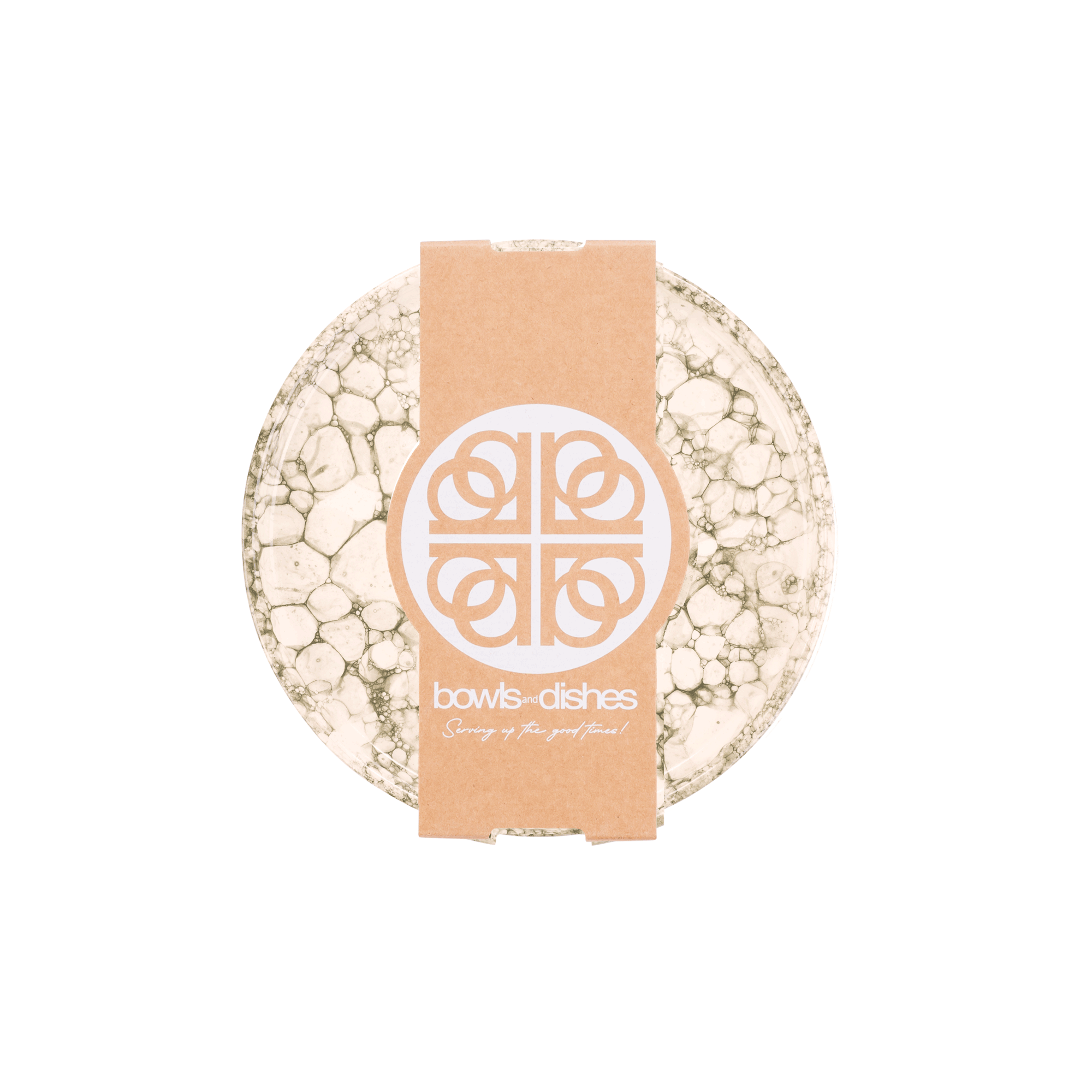 Espuma Bord 23 cm groen